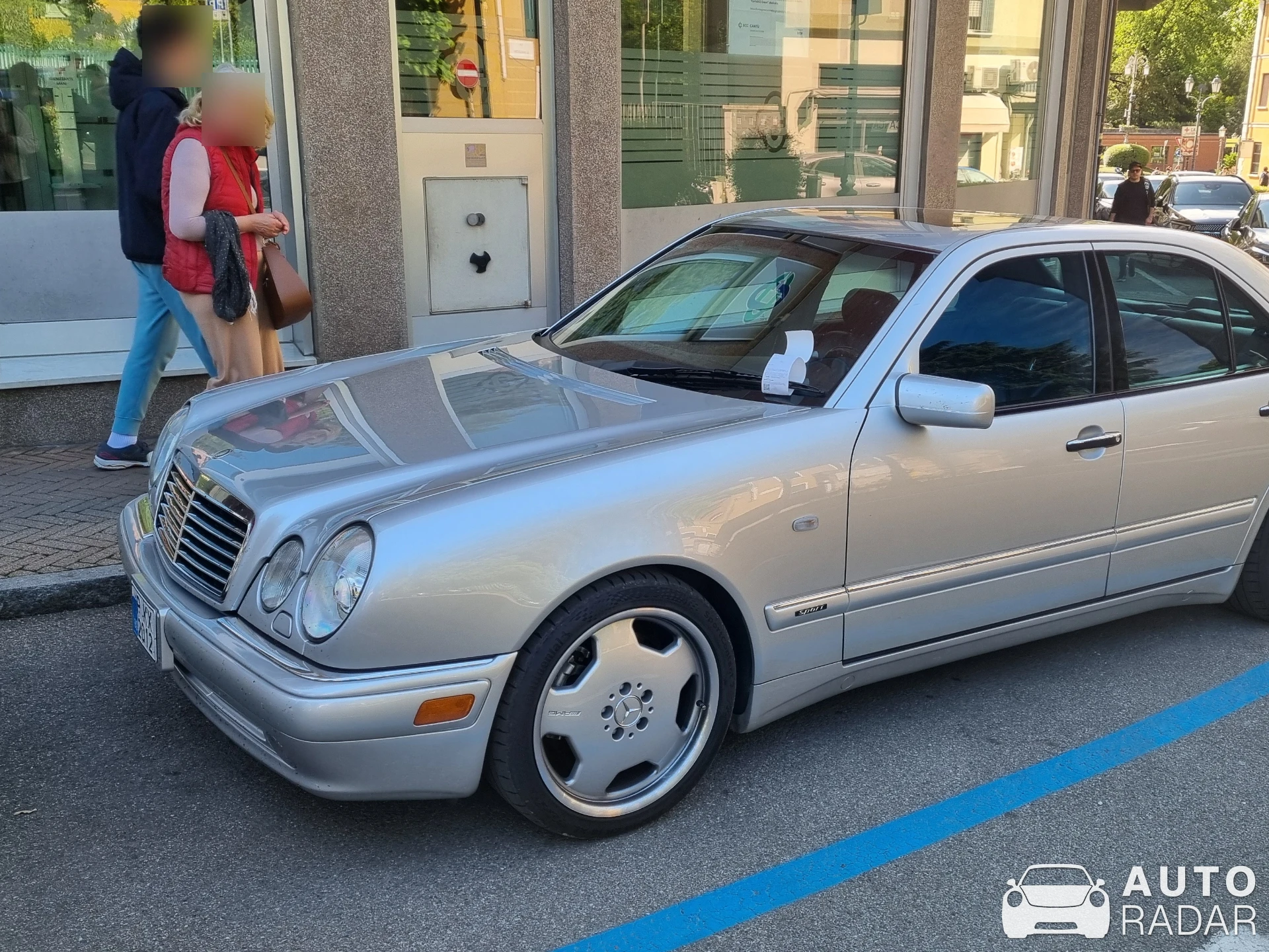 Mercedes-AMG E 55 spotted in Cernobbio