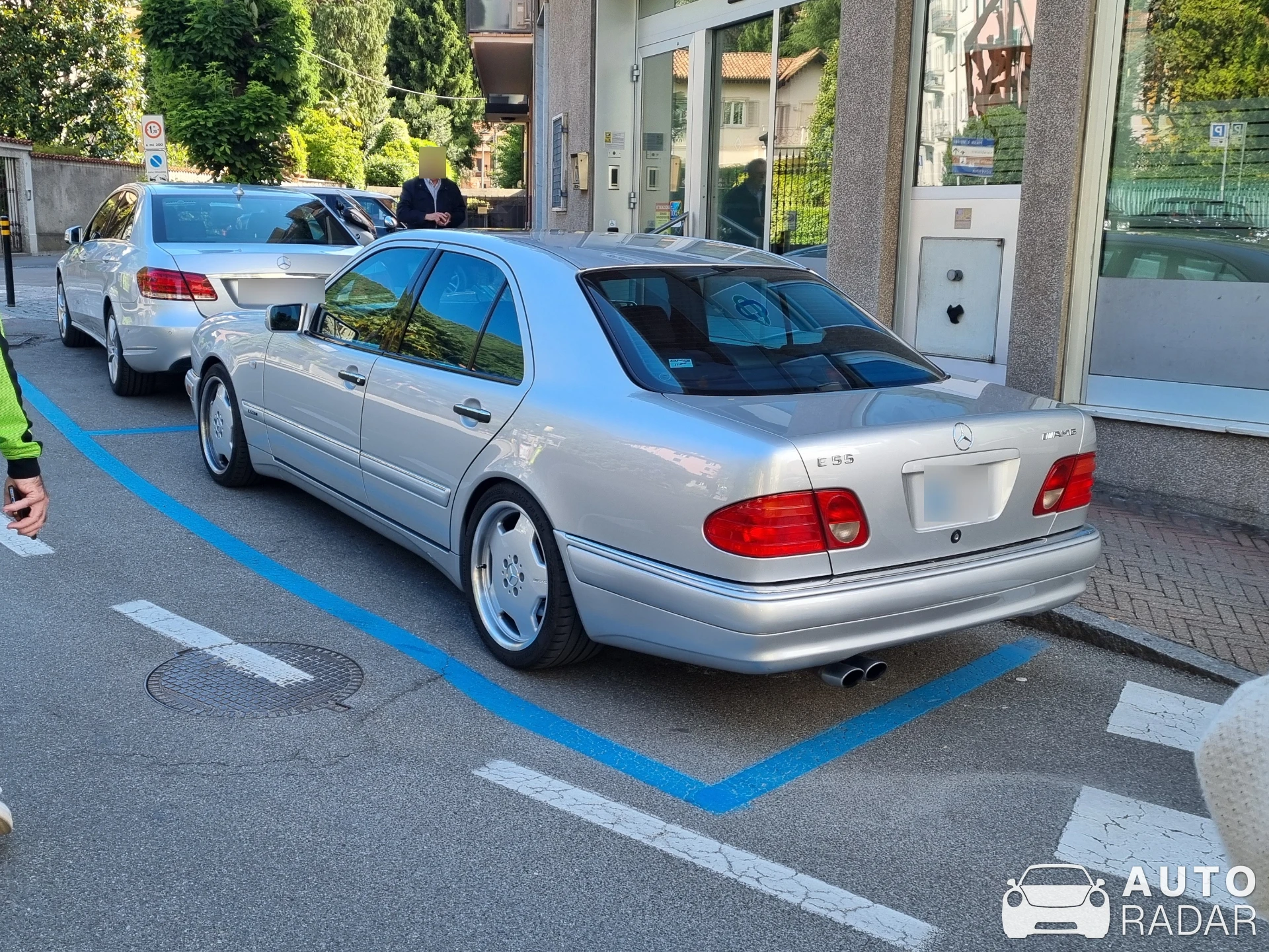 Mercedes-AMG E55 W210 spotted in Cernobbio, Italy