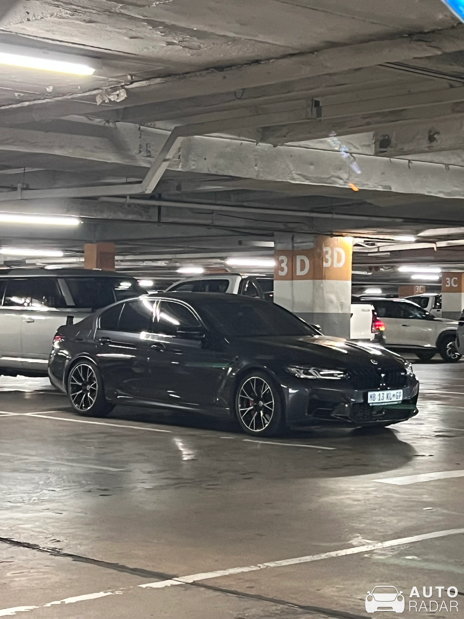BMW M5 F90 Competition spotted in Johannesburg