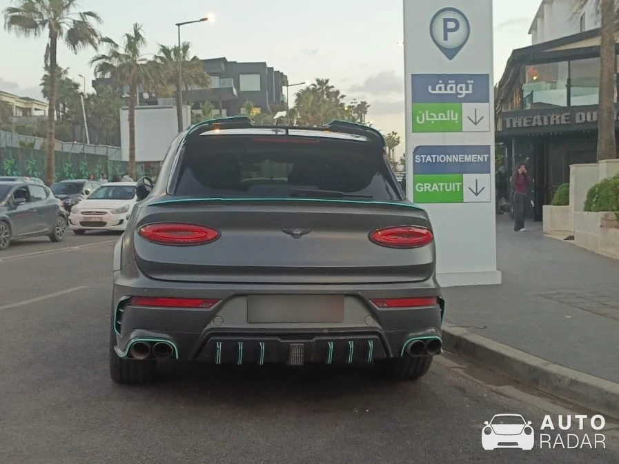 Bentley Mansory Bentayga spotted in Casablanca