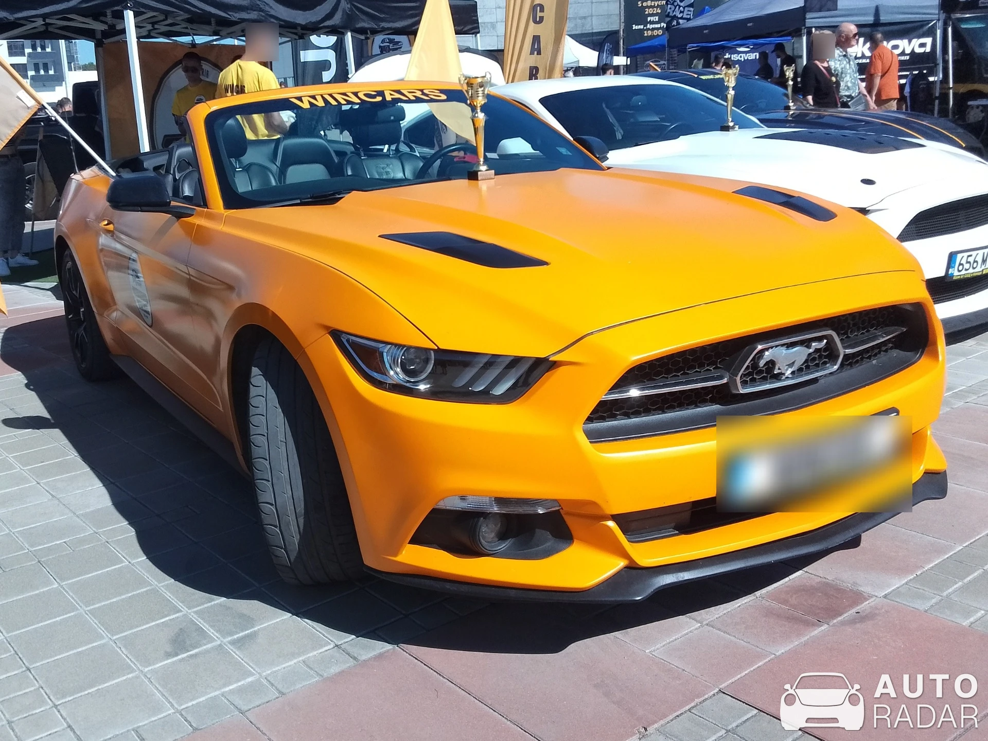 Ford Mustang GT Convertible spotted in Ruse, Bulgaria