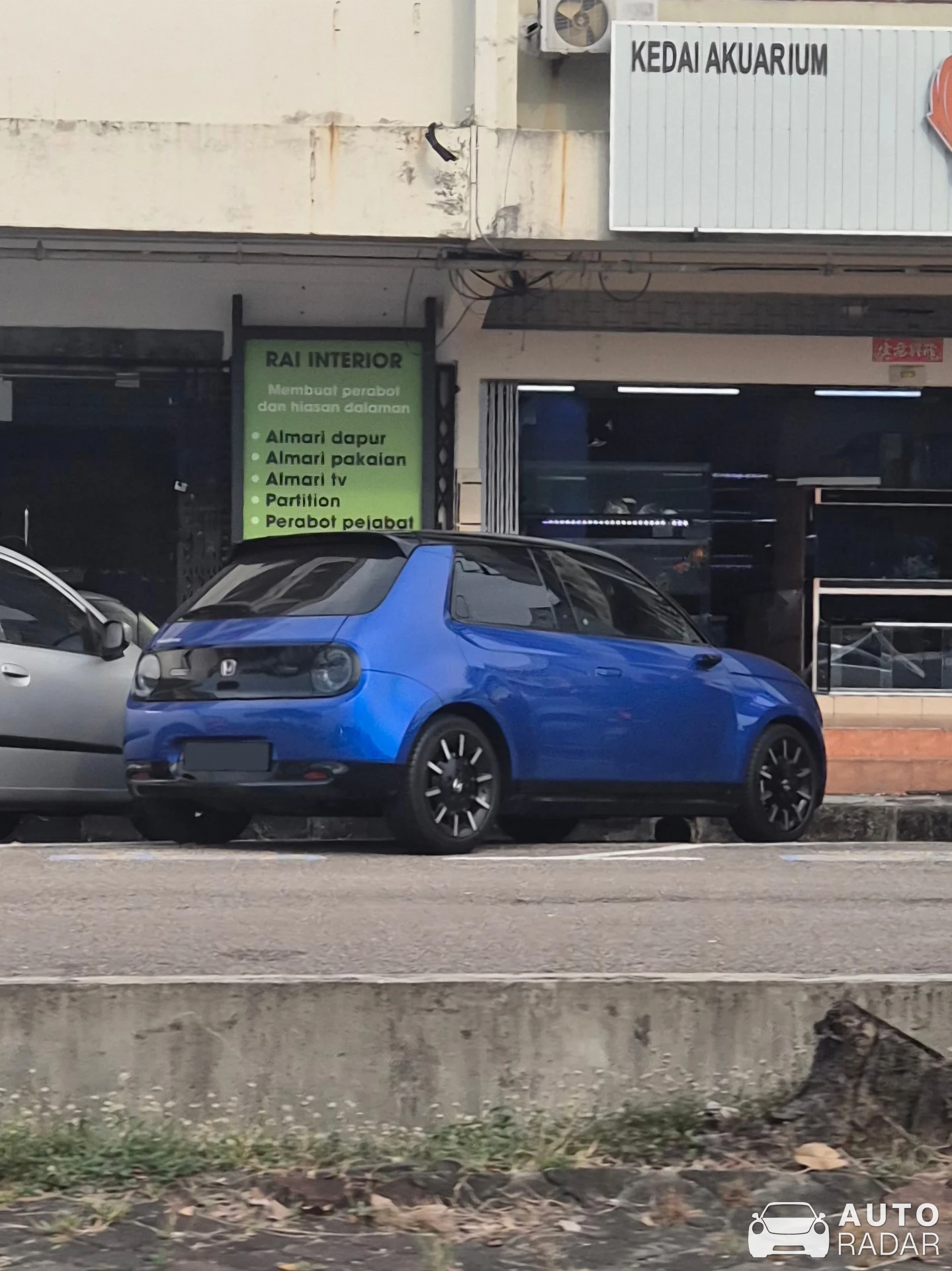 Honda e spotted in Johor Bahru