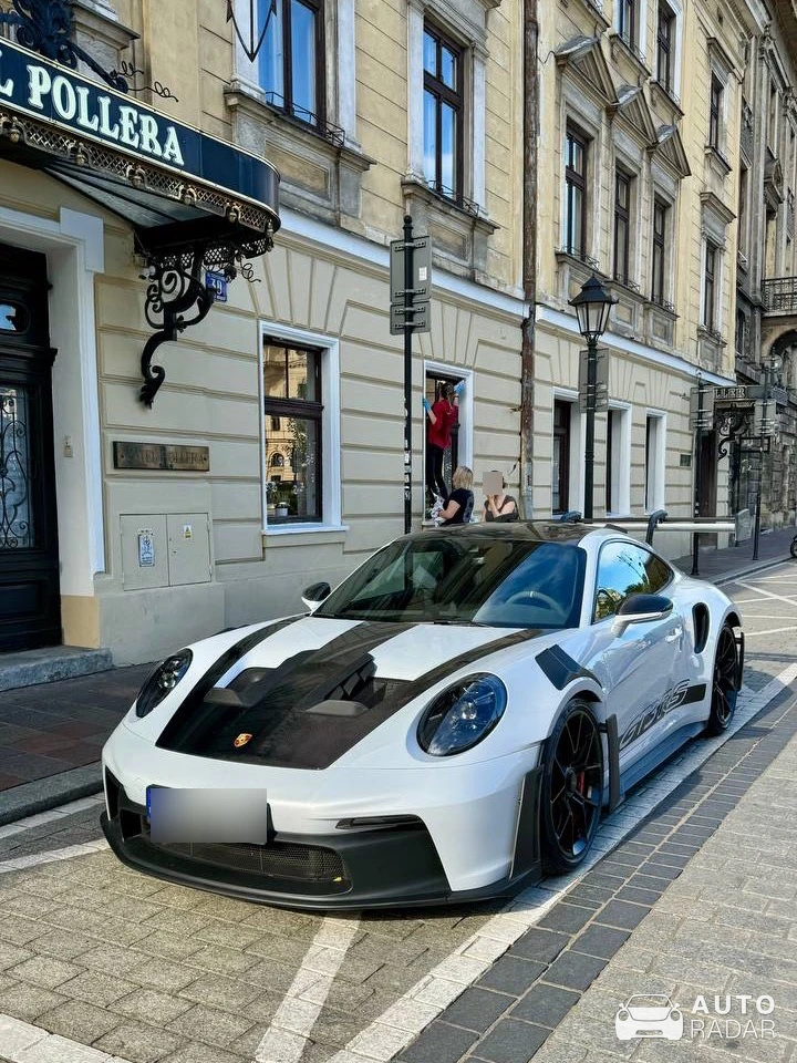 Porsche 992 GT3 RS MkI spotted in Kraków, Poland