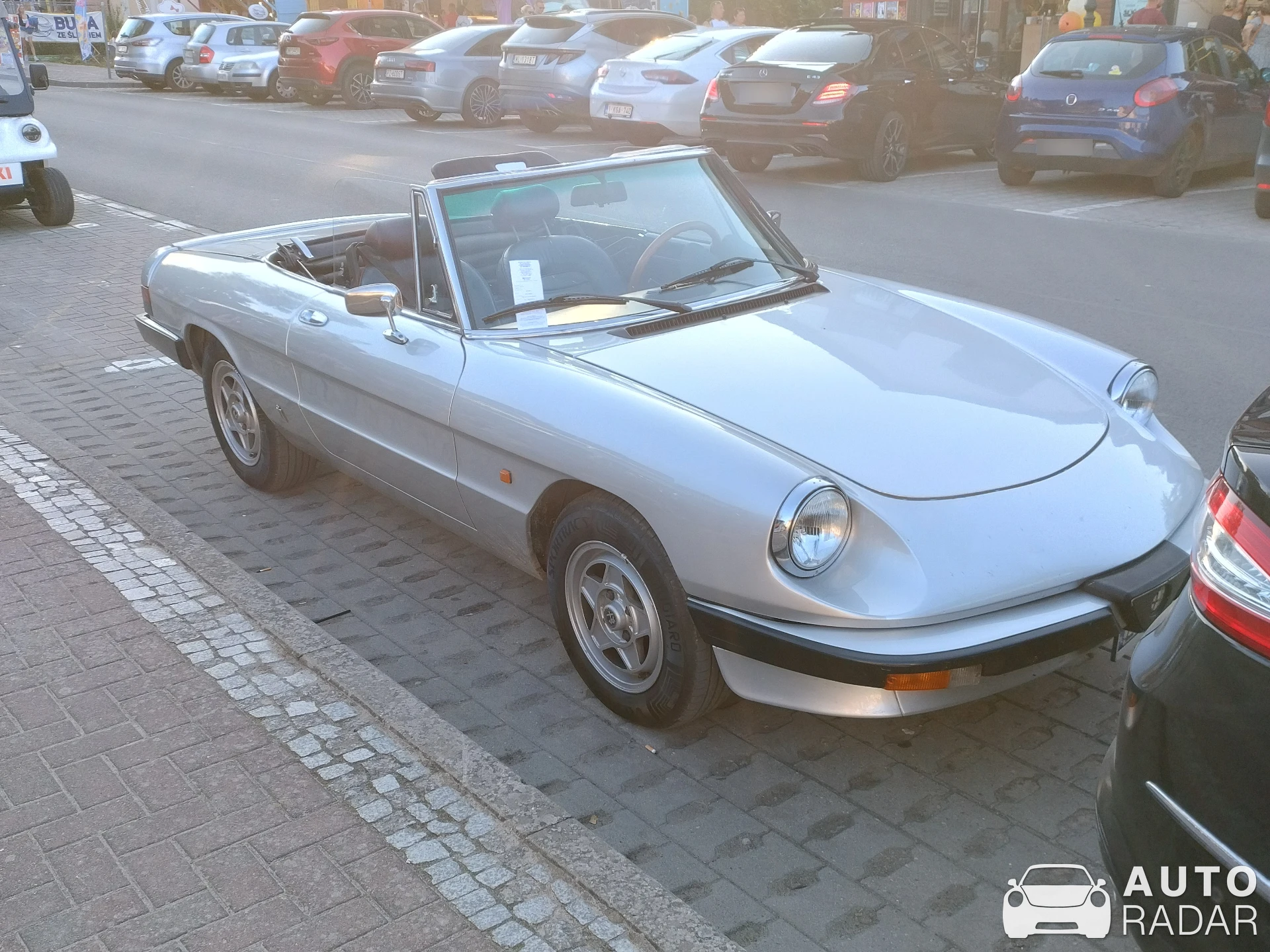 Alfa Romeo Spider S3 spotted in Niechorze