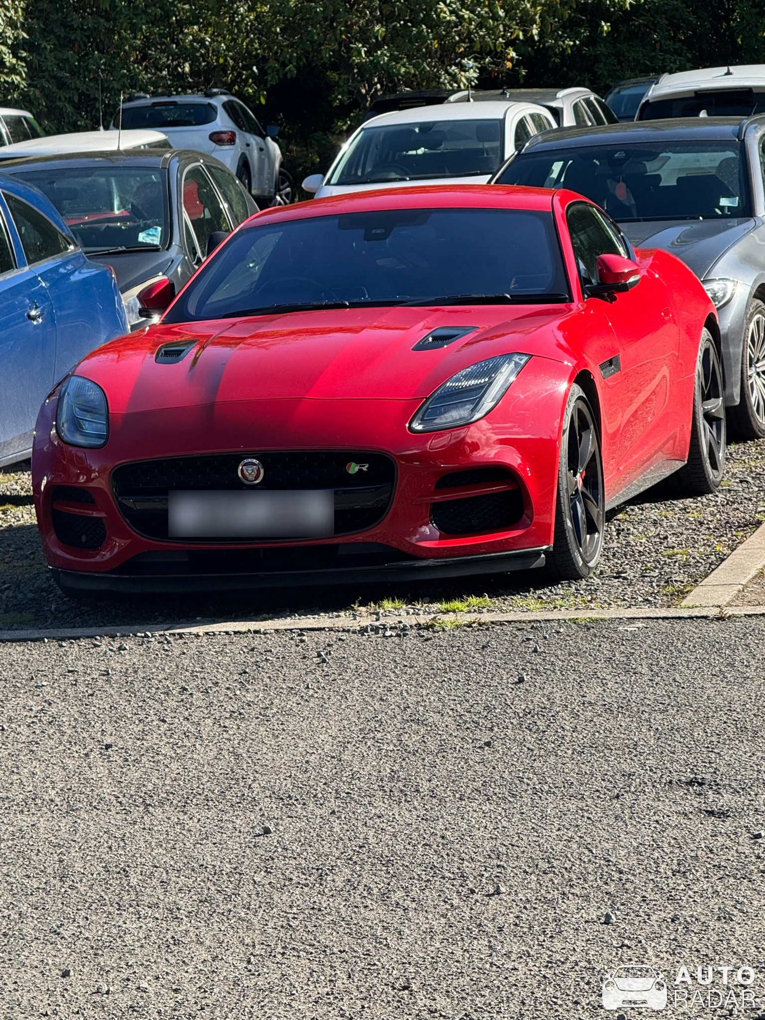 Jaguar F-Type R Coupé spotted in Humshaugh