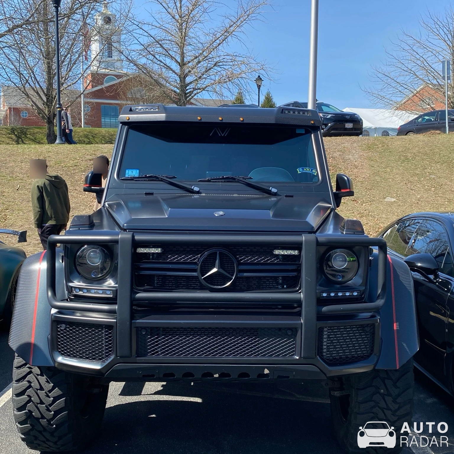 Mercedes-Benz G 550 4X4² spotted in Waltham