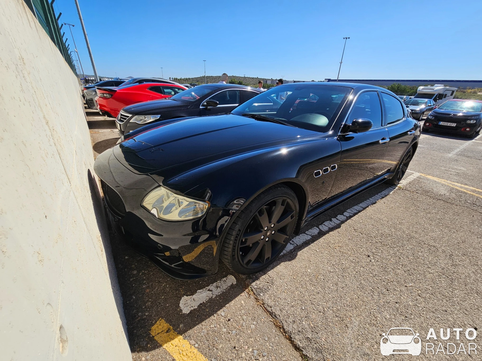 Maserati Quattroporte Sport GT S 2009 Wald Black Bison Edition spotted in Cheste, Spain