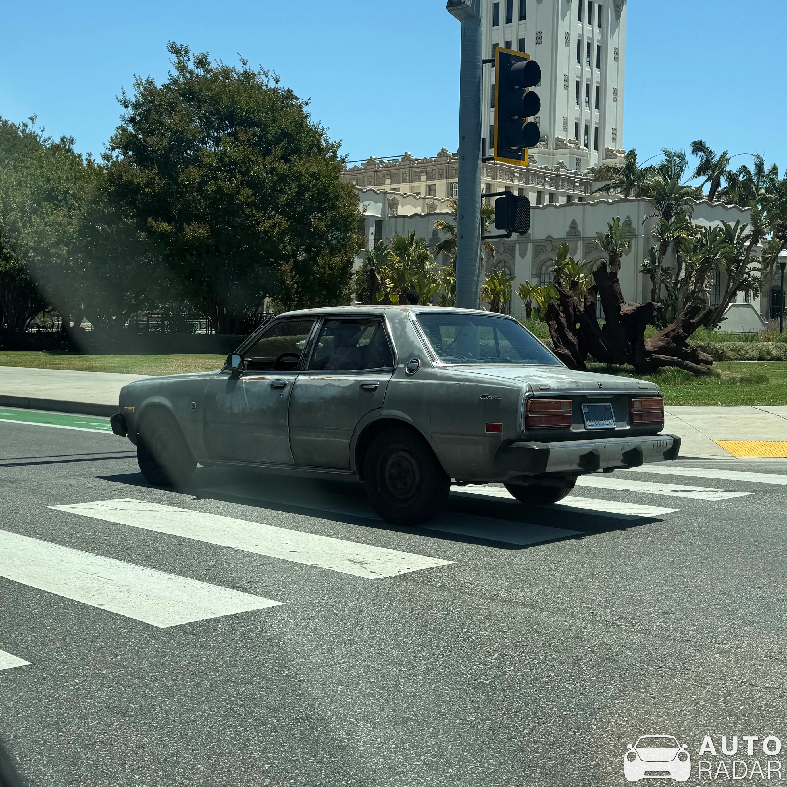 Toyota Corona spotted in Beverly Hills