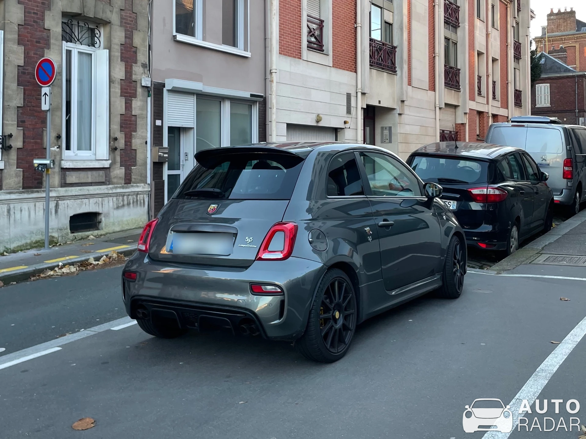 Abarth 595 Competizione spotted in Rouen, France