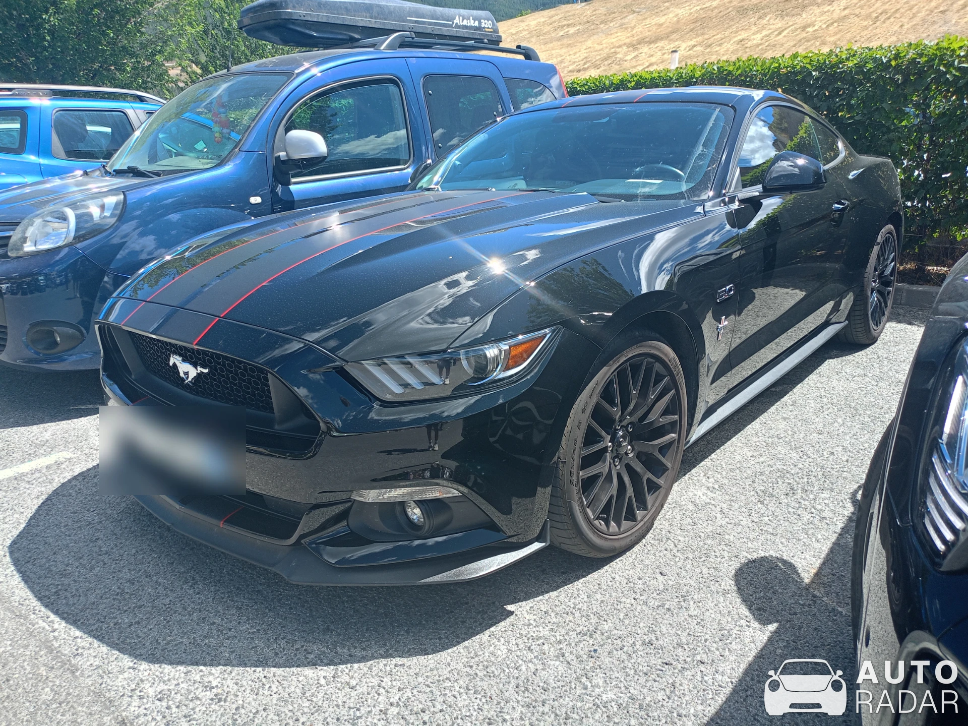 Ford Mustang GT spotted in Gap