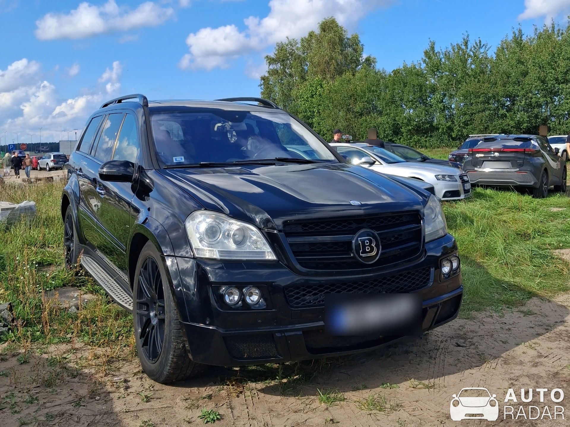 Mercedes-Benz ML 63 AMG W166 Brabus spotted in Babīte