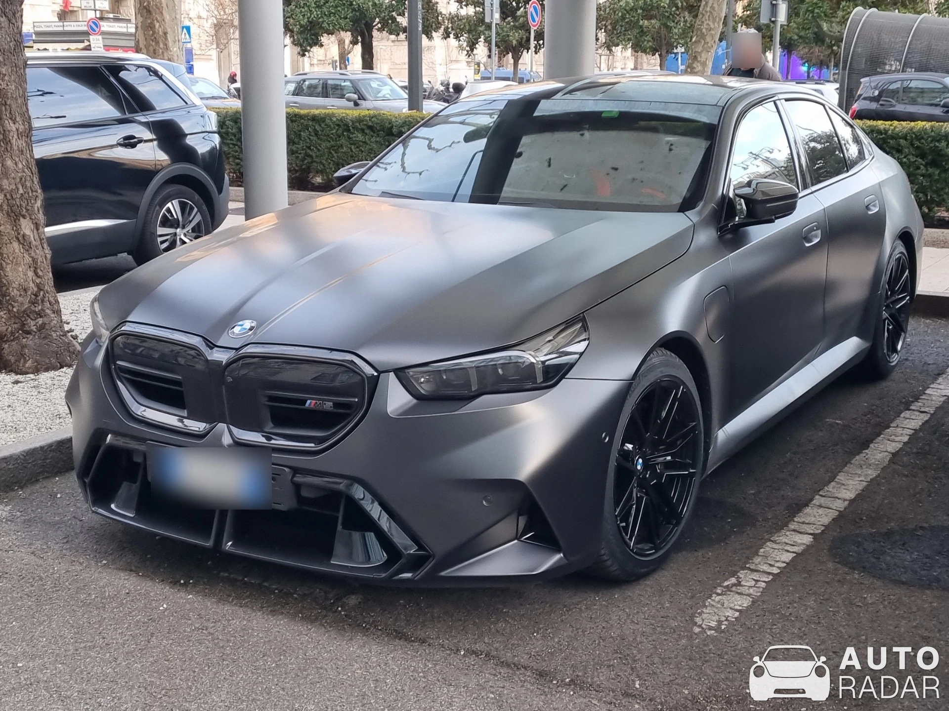 BMW M5 G90 spotted in Milano, Italia