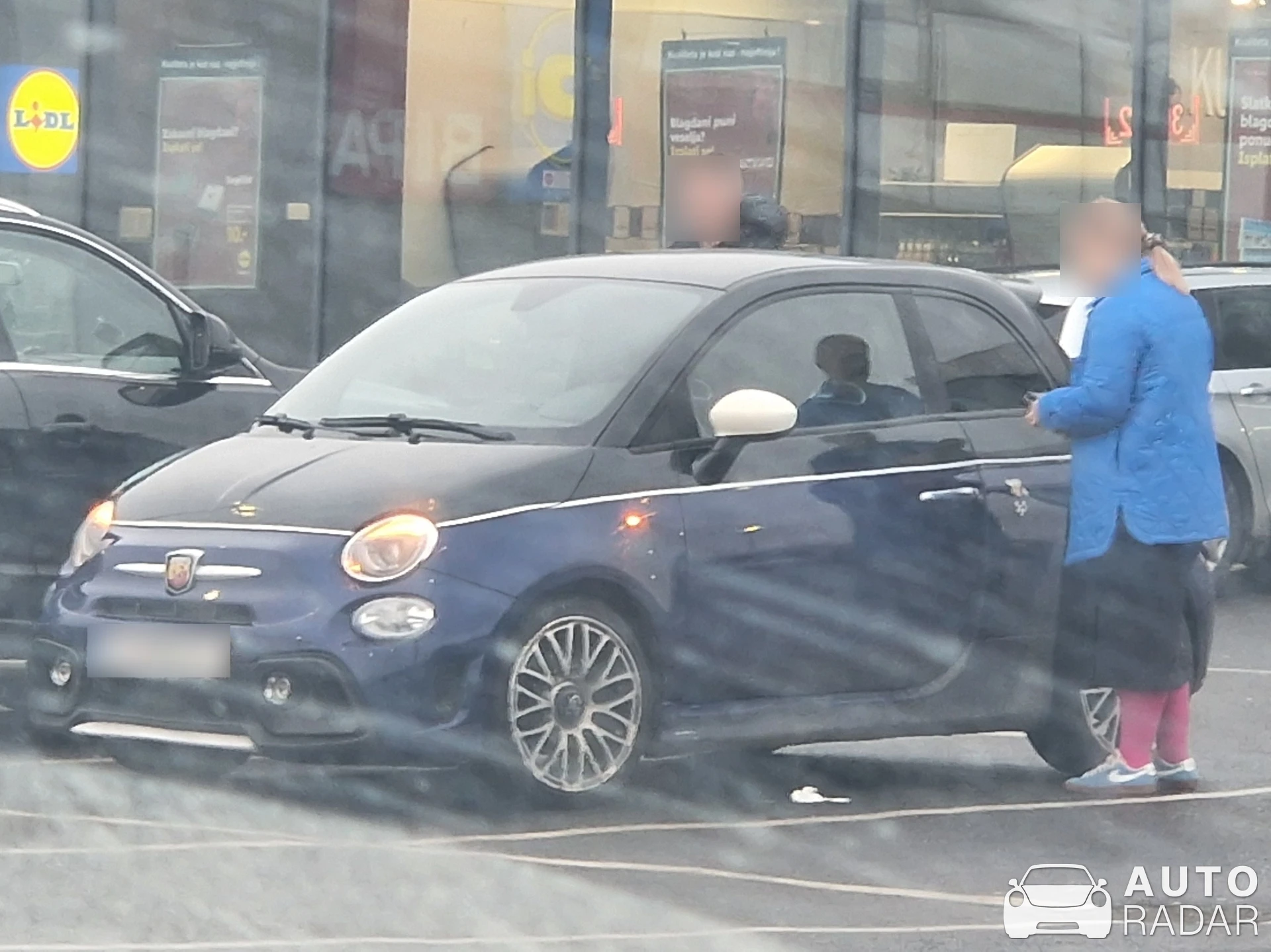 Abarth 595 Turismo spotted in Umag, Croatia