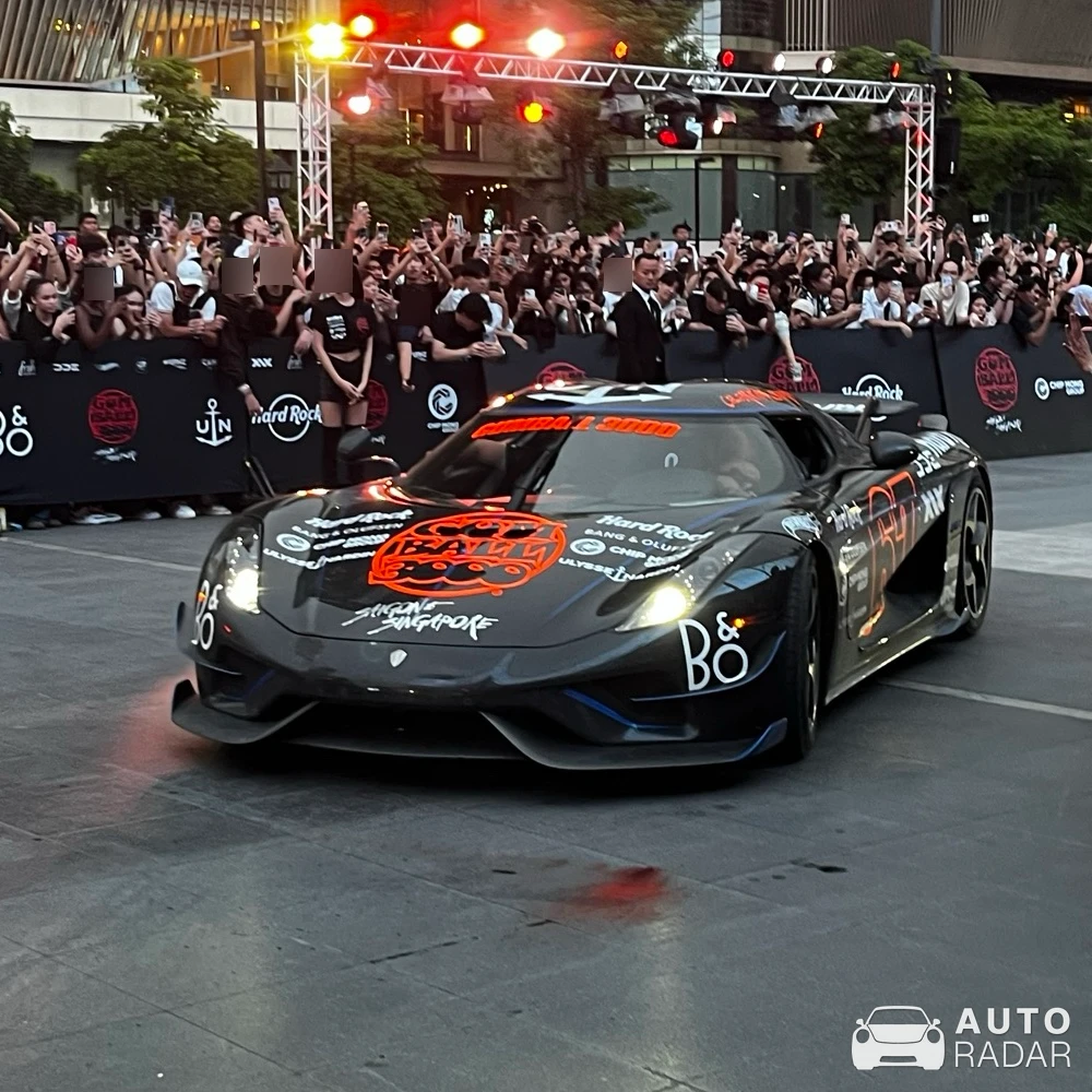 Koenigsegg Regera spotted in Pathum Wan, Thailand