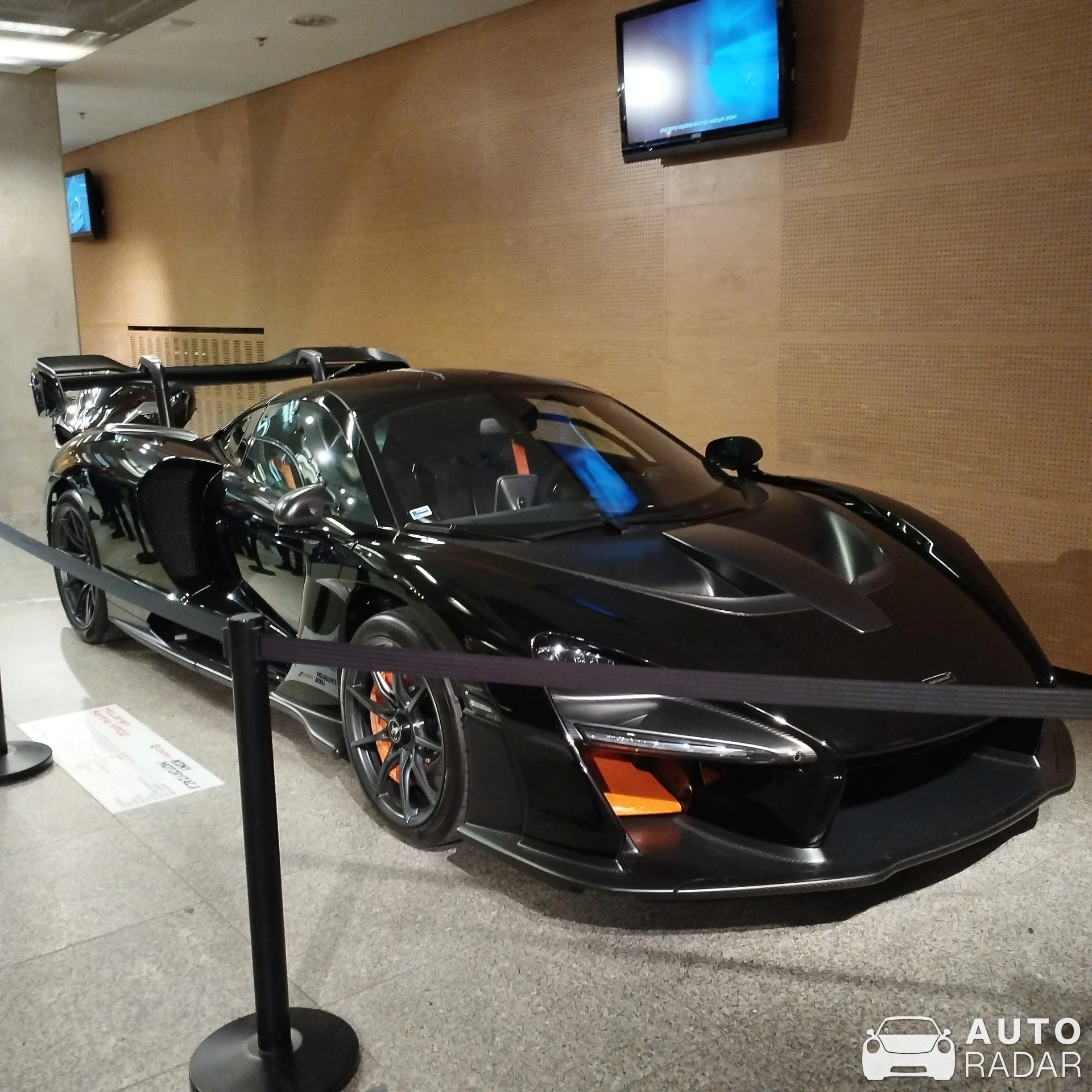 McLaren Senna spotted in Warszawa, Poland