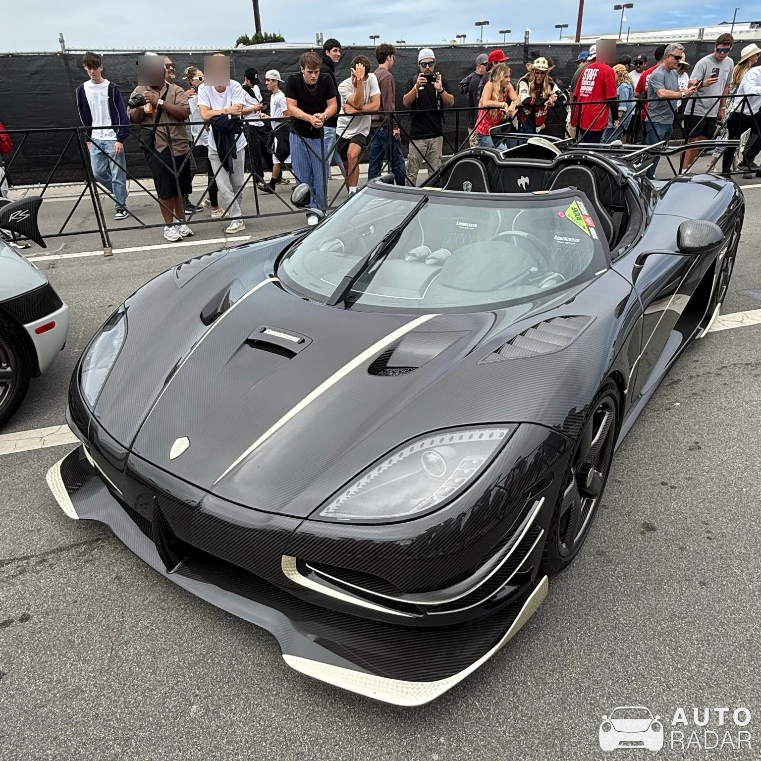Koenigsegg Agera RS FE Vader spotted in Seaside