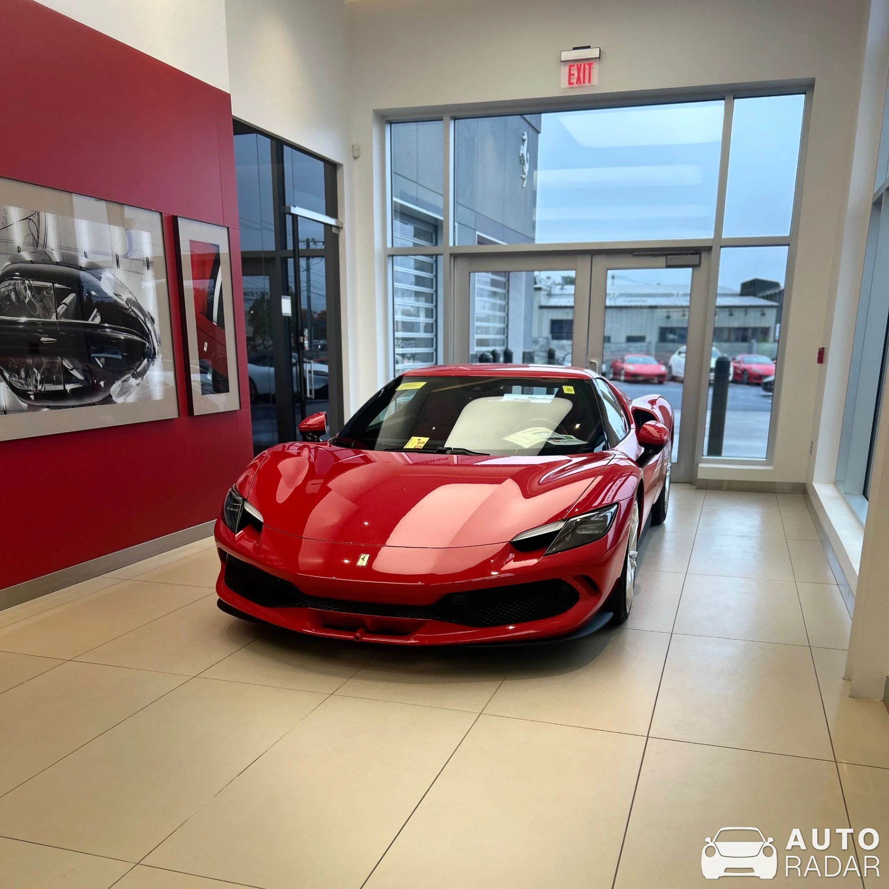 Ferrari 296 GTB spotted in Norwood, United States