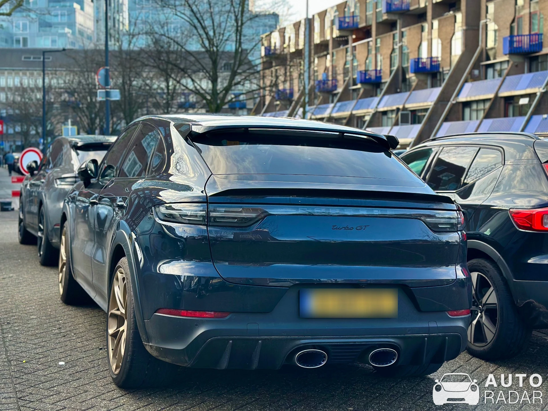 Porsche Cayenne Turbo GT spotted in Rotterdam, Netherlands