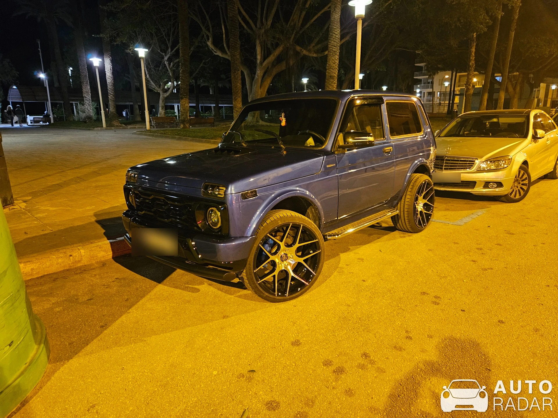 Lada Niva spotted in Cullera, España