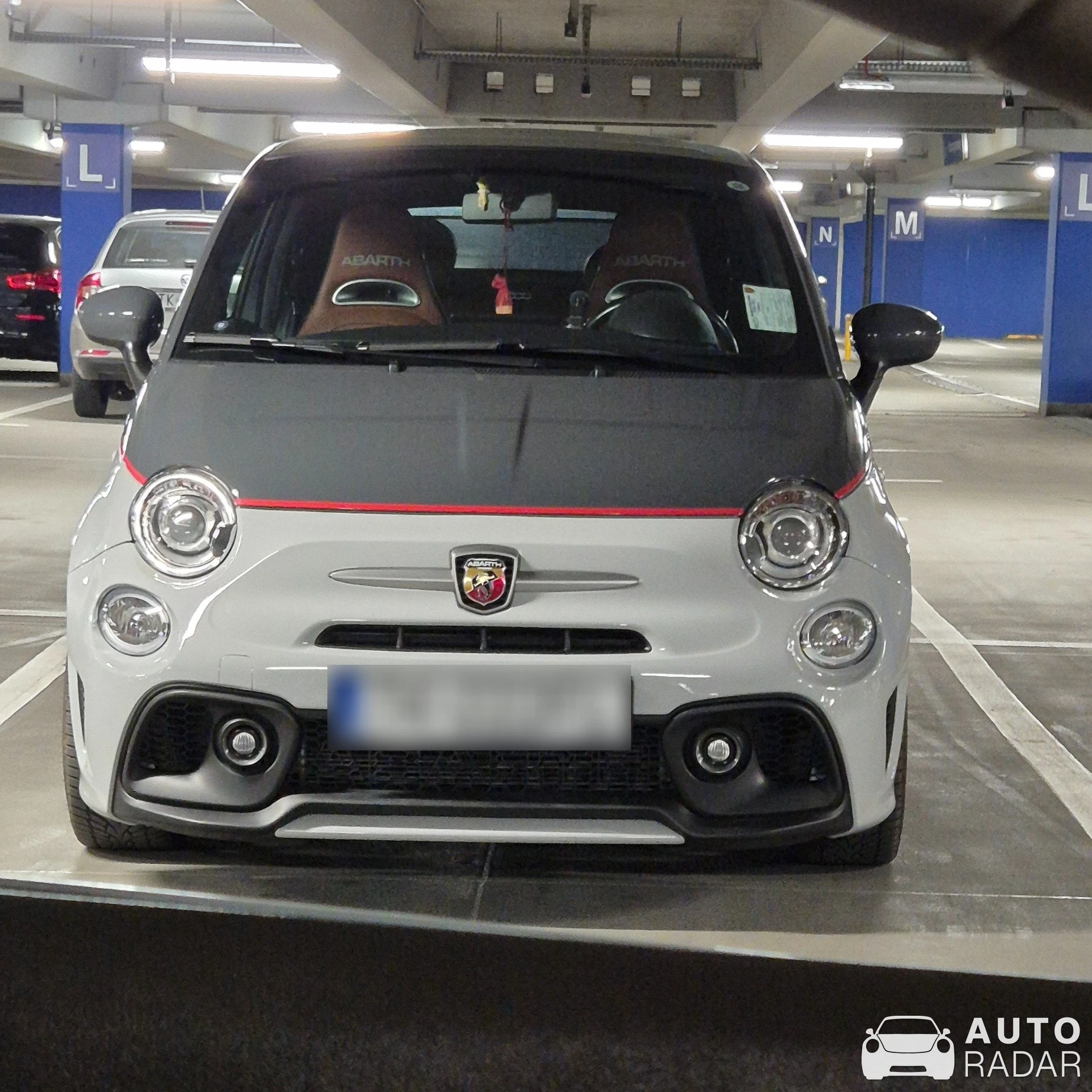 Abarth 595 spotted in Kielce