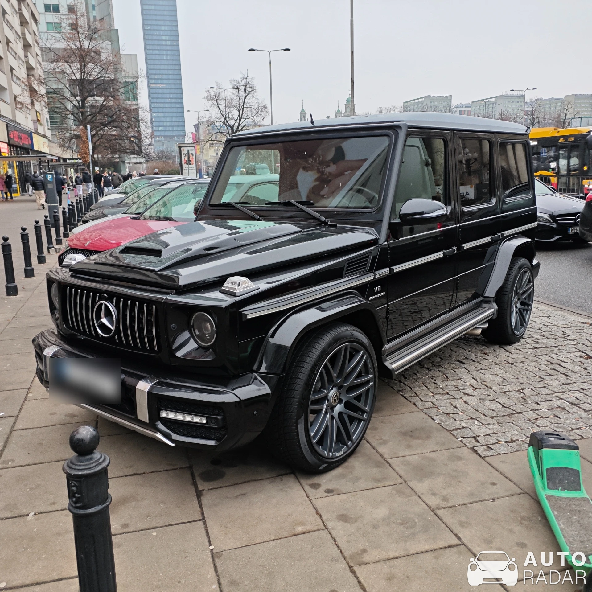 Mercedes-AMG G 55 spotted in Warszawa, Polska