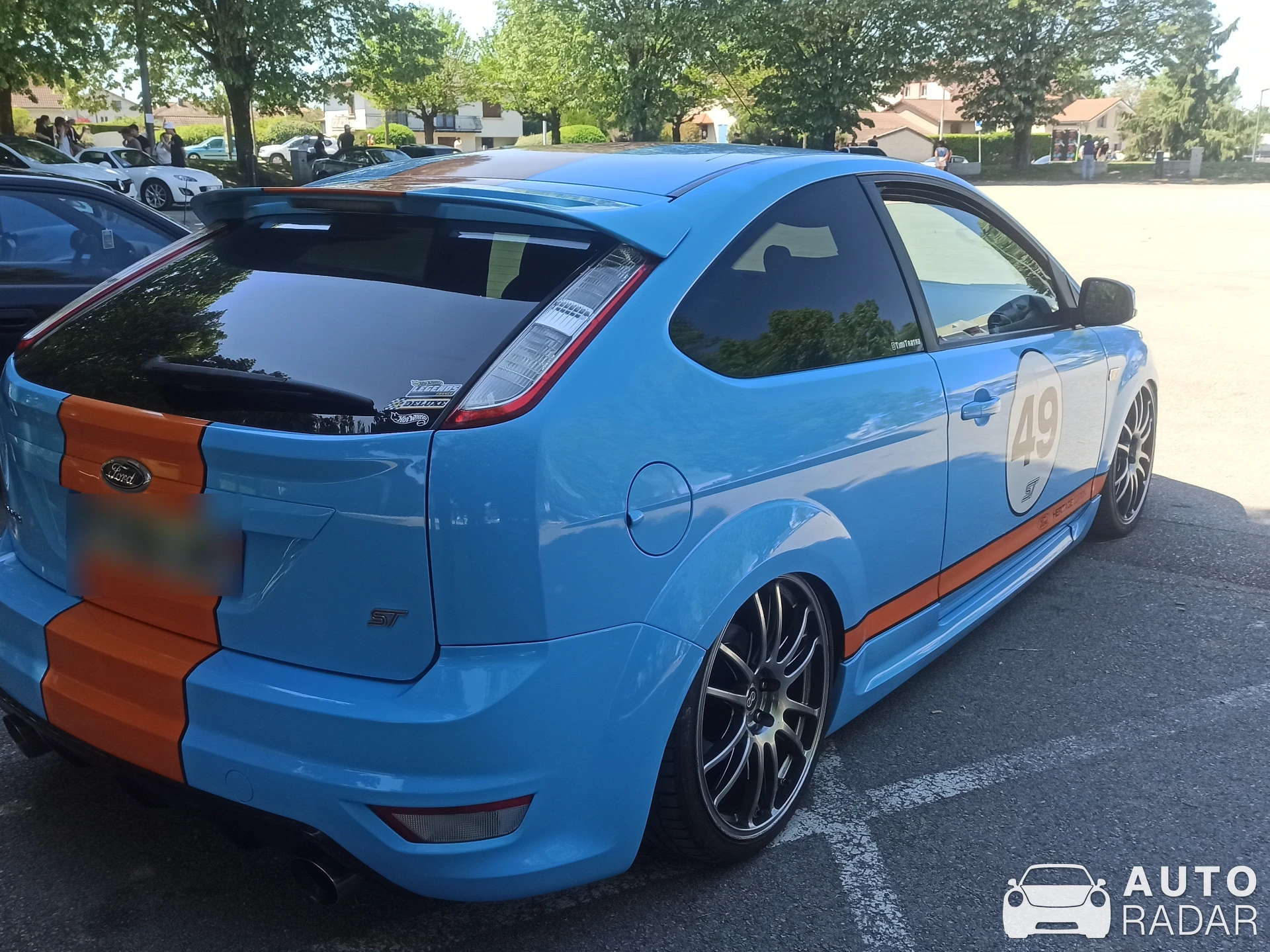 Ford Focus RS 2018 Heritage Edition spotted in Ambérieu-en-Bugey