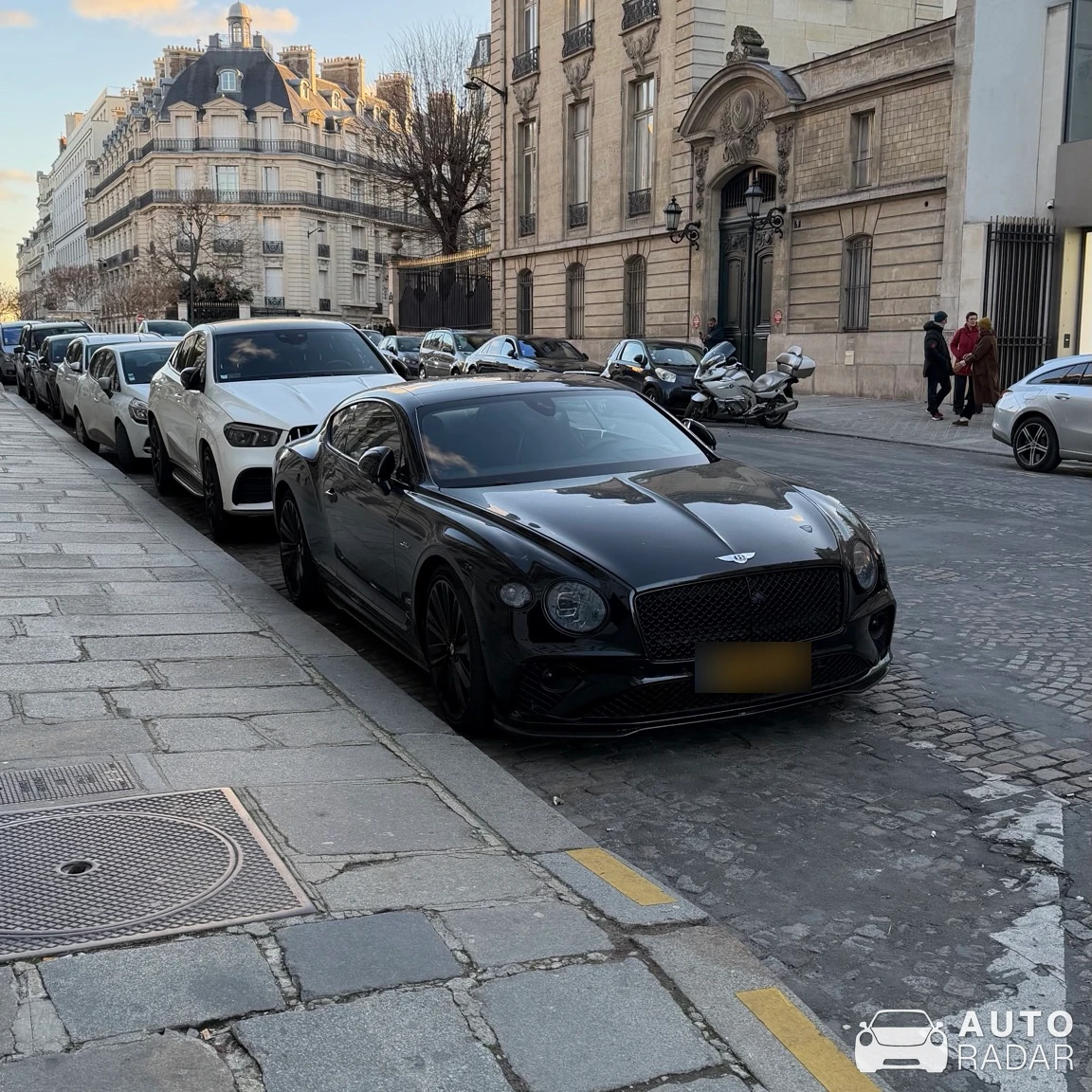 Bentley Continental GT V8 spotted in Paris, France