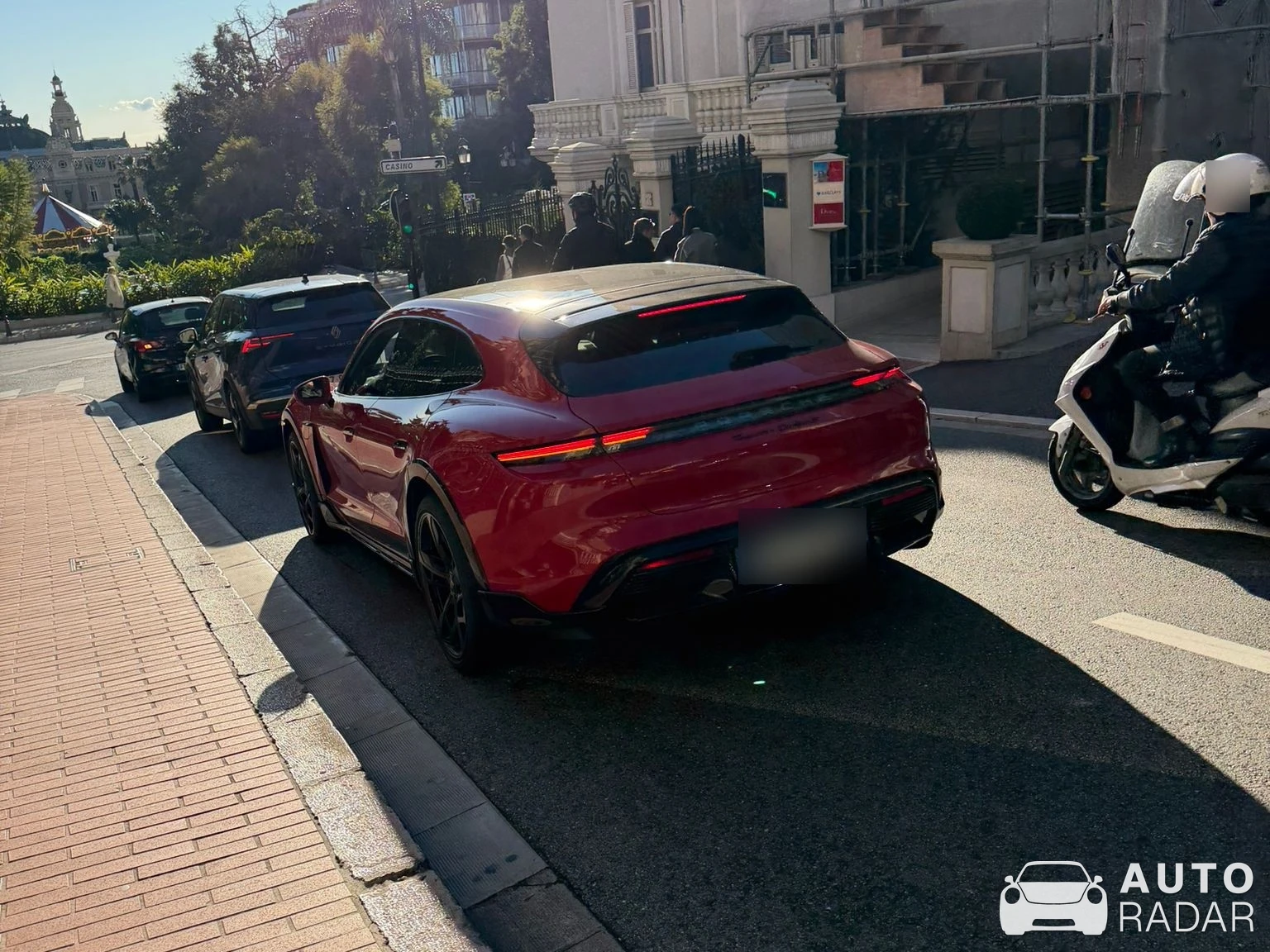 Porsche Taycan GTS Cross Turismo spotted in Monaco