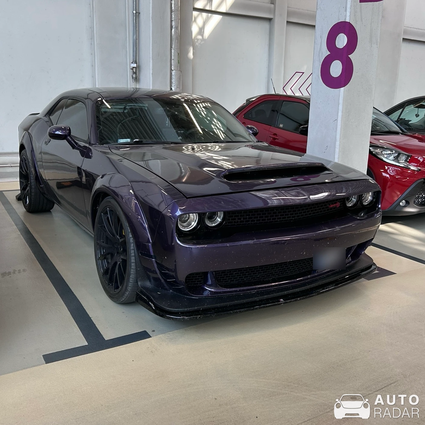 Dodge Challenger SRT Hellcat Widebody spotted in Zielona Góra