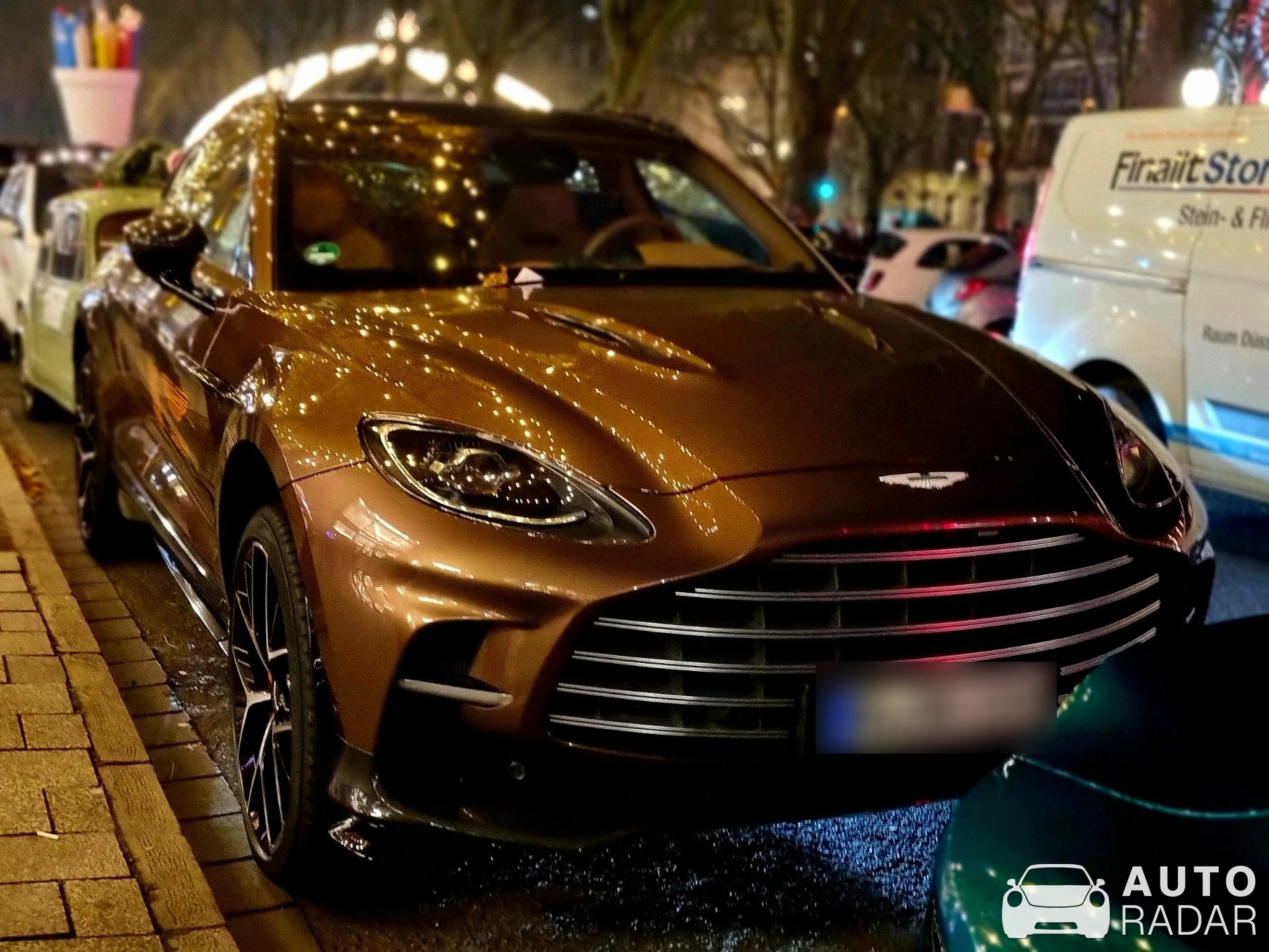 Aston Martin DBX spotted in Düsseldorf, Germany