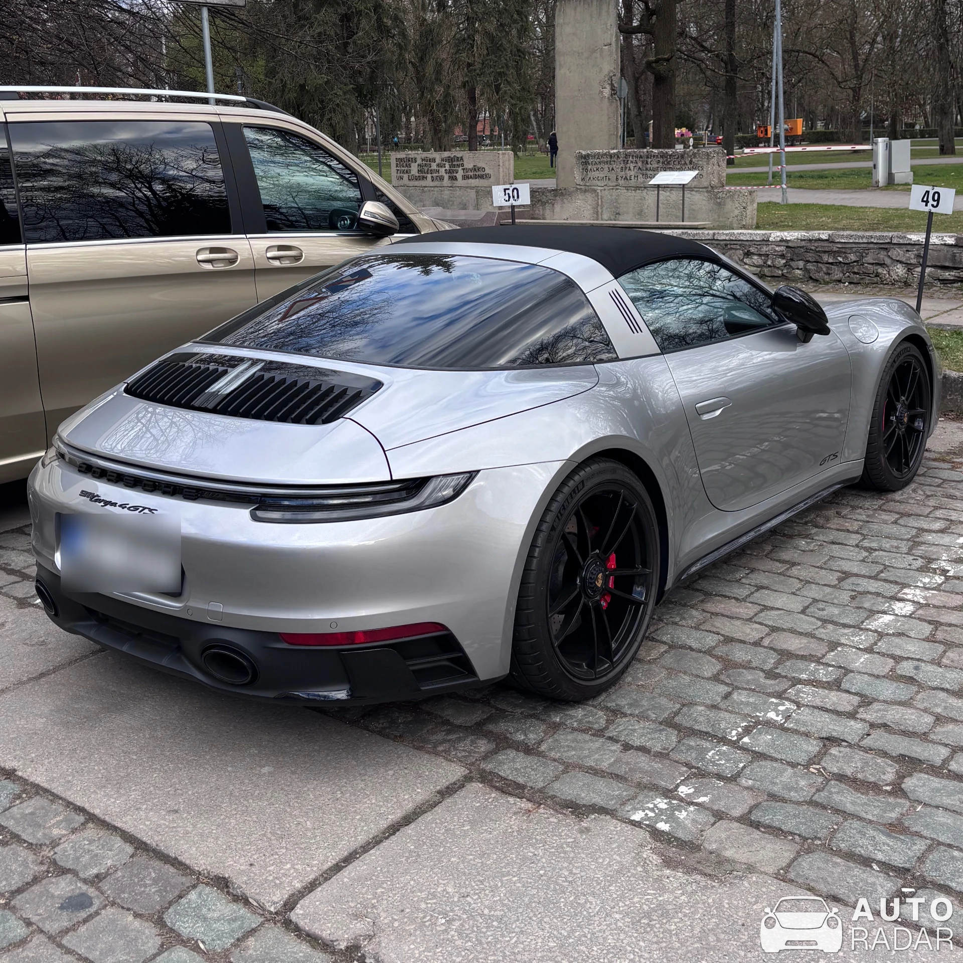 Porsche 992 Targa 4 GTS Cabriolet MkII spotted in Riga
