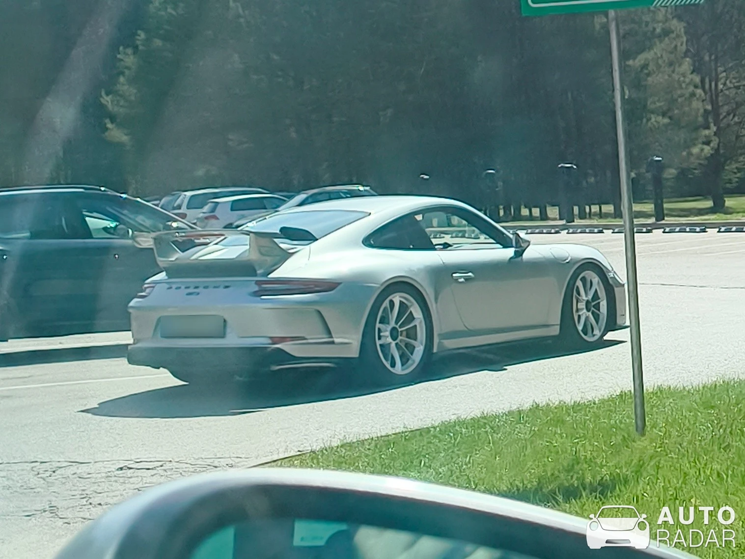 Porsche 991 GT3 MkI spotted in Druskininkai