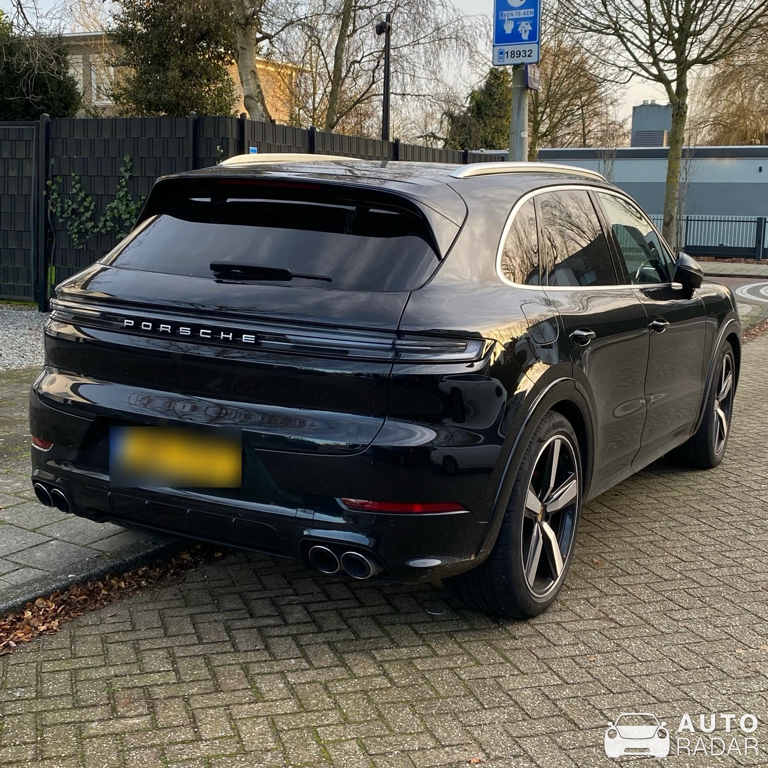 Porsche Cayenne Turbo S E-Hybrid spotted in Amsterdam