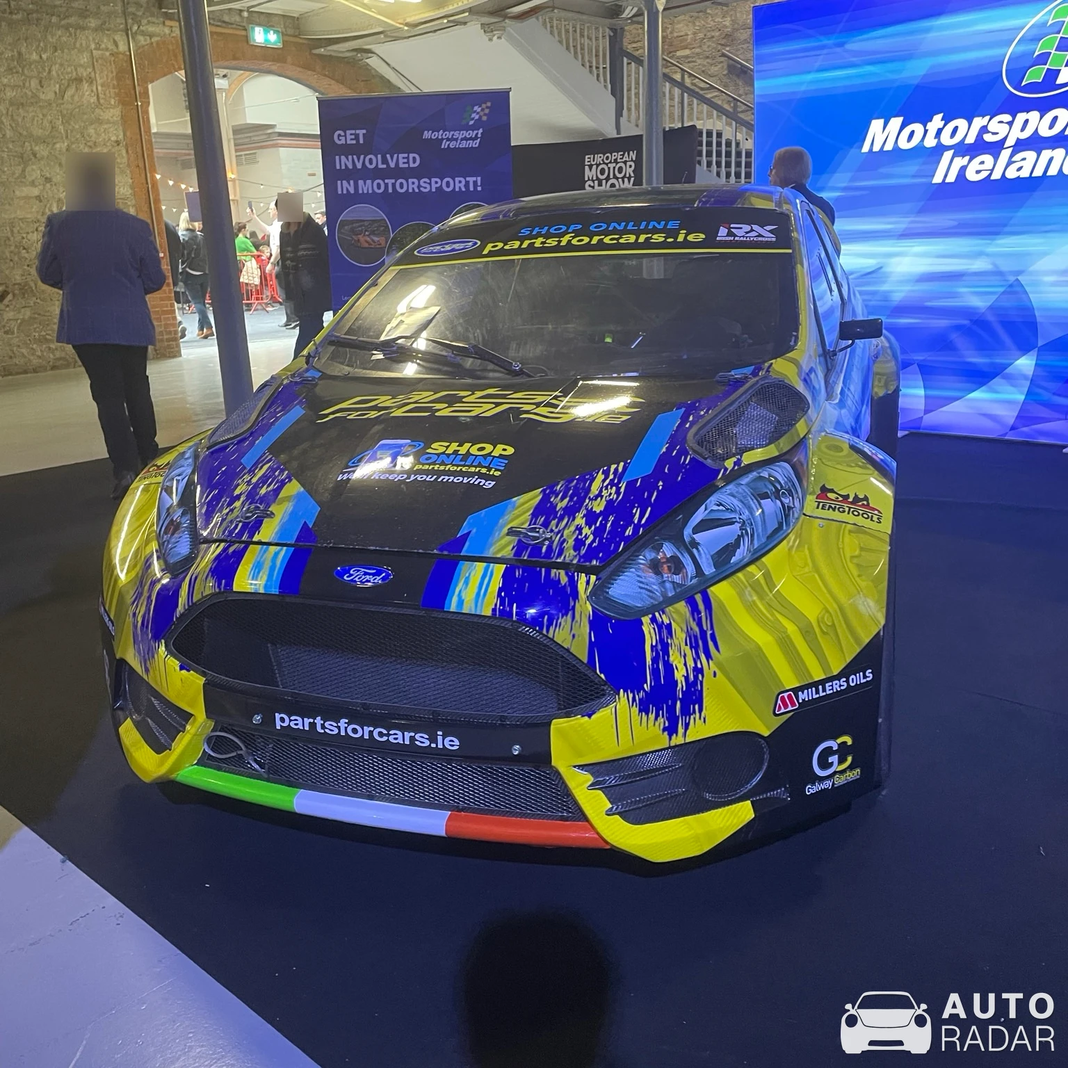 Ford Fiesta WRC spotted in Athy