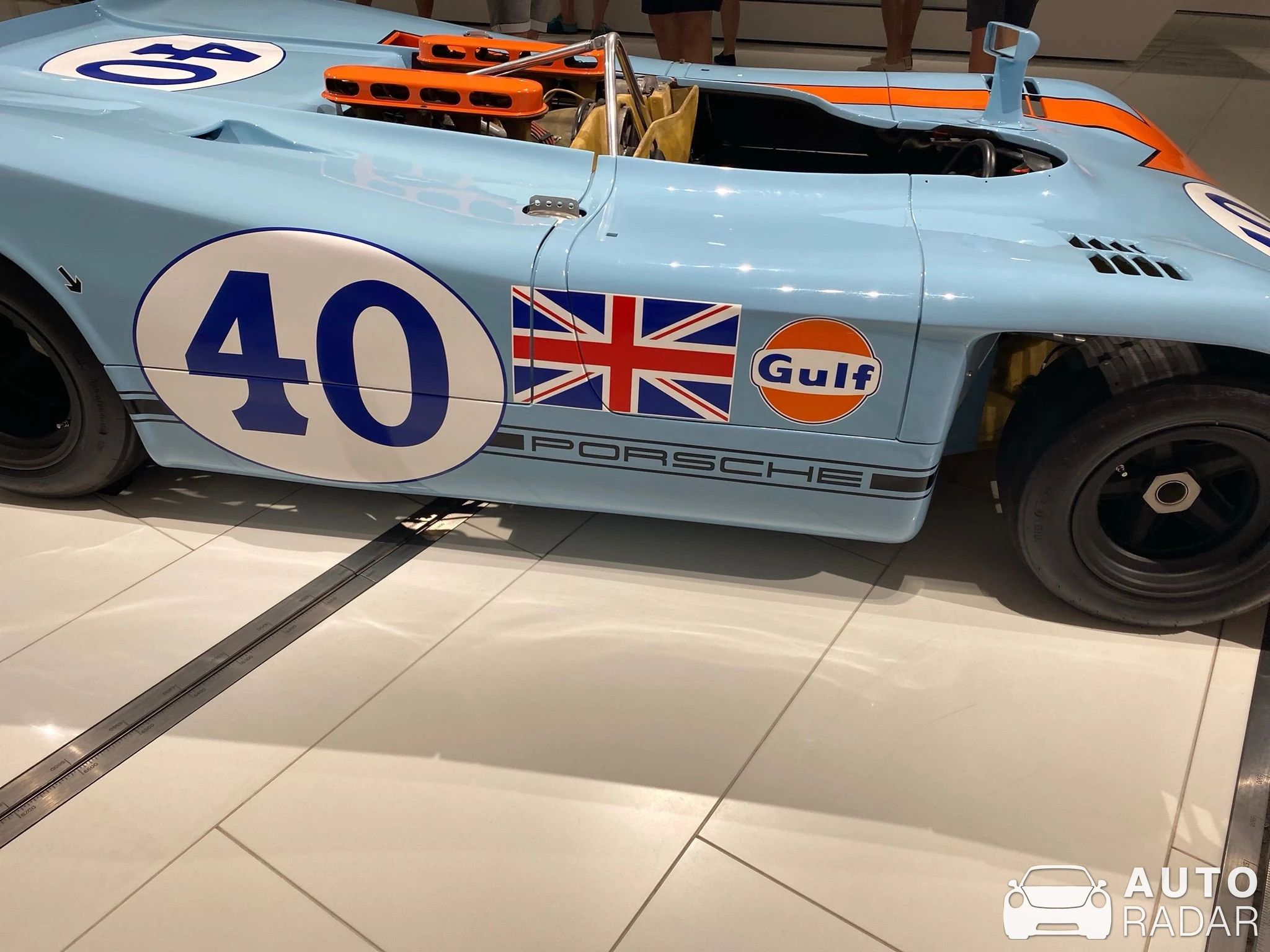 Porsche 908/03 Spyder spotted in Stuttgart