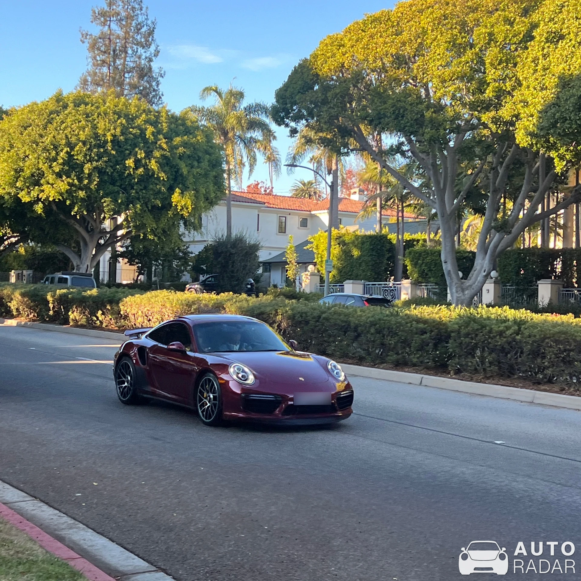 Porsche 991 Turbo S MkI spotted in Beverly Hills, United States