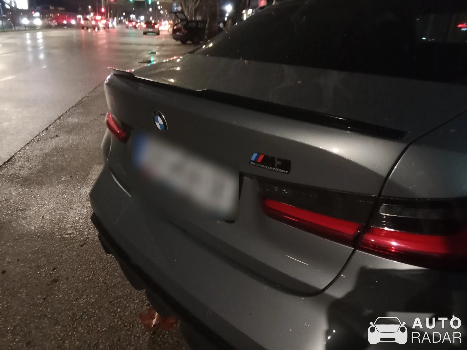 BMW M3 G80 Sedan Competition spotted in Niš