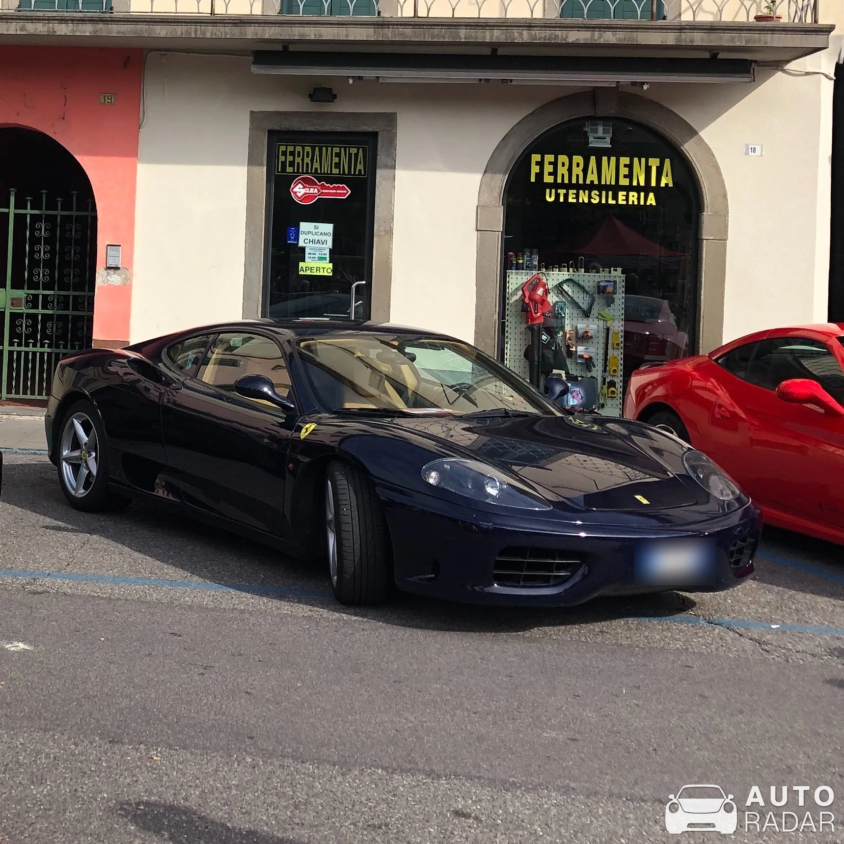 Ferrari 360 Modena spotted in Sarnico, Italy