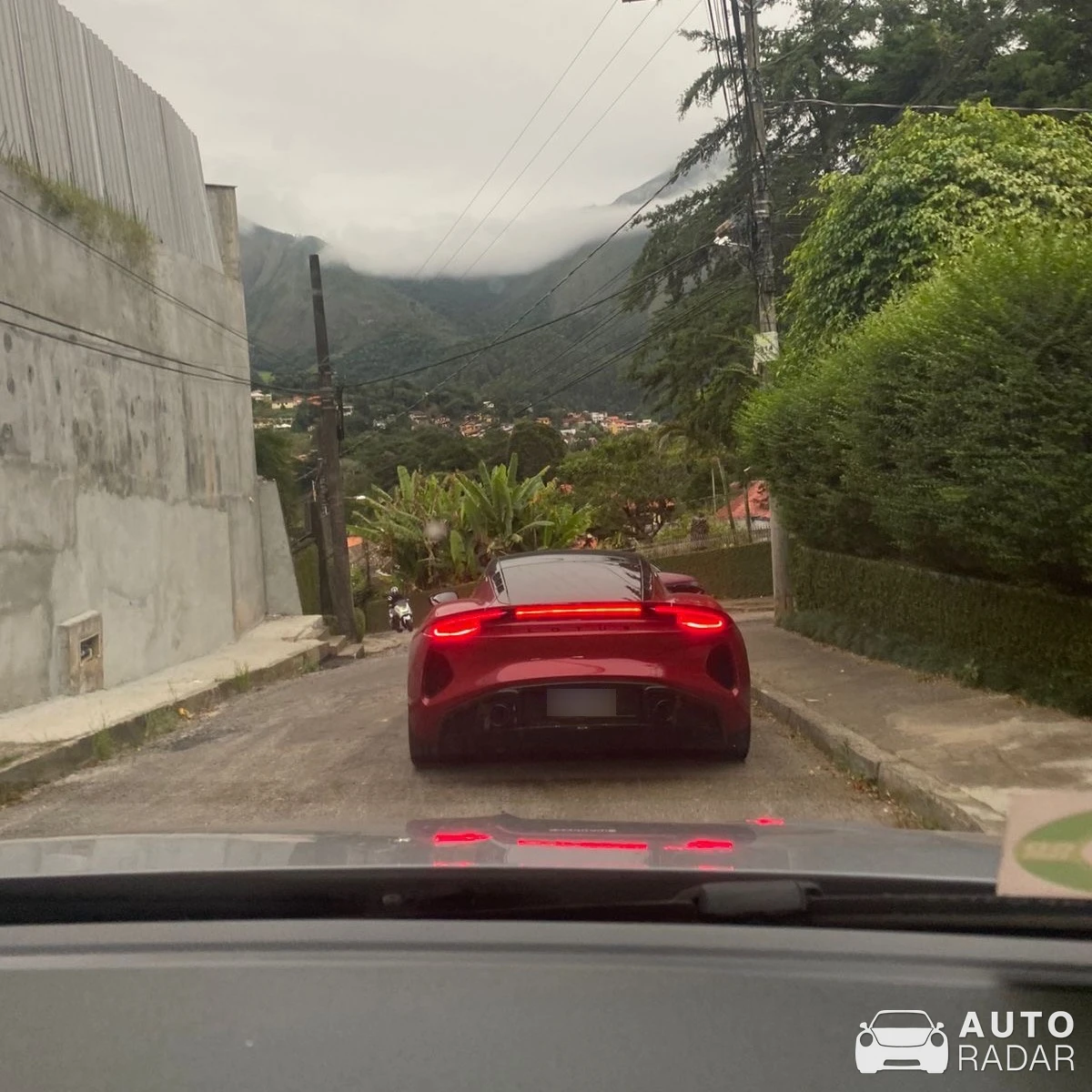 Lotus Emira V6 First Edition spotted in Cônego, Brazil