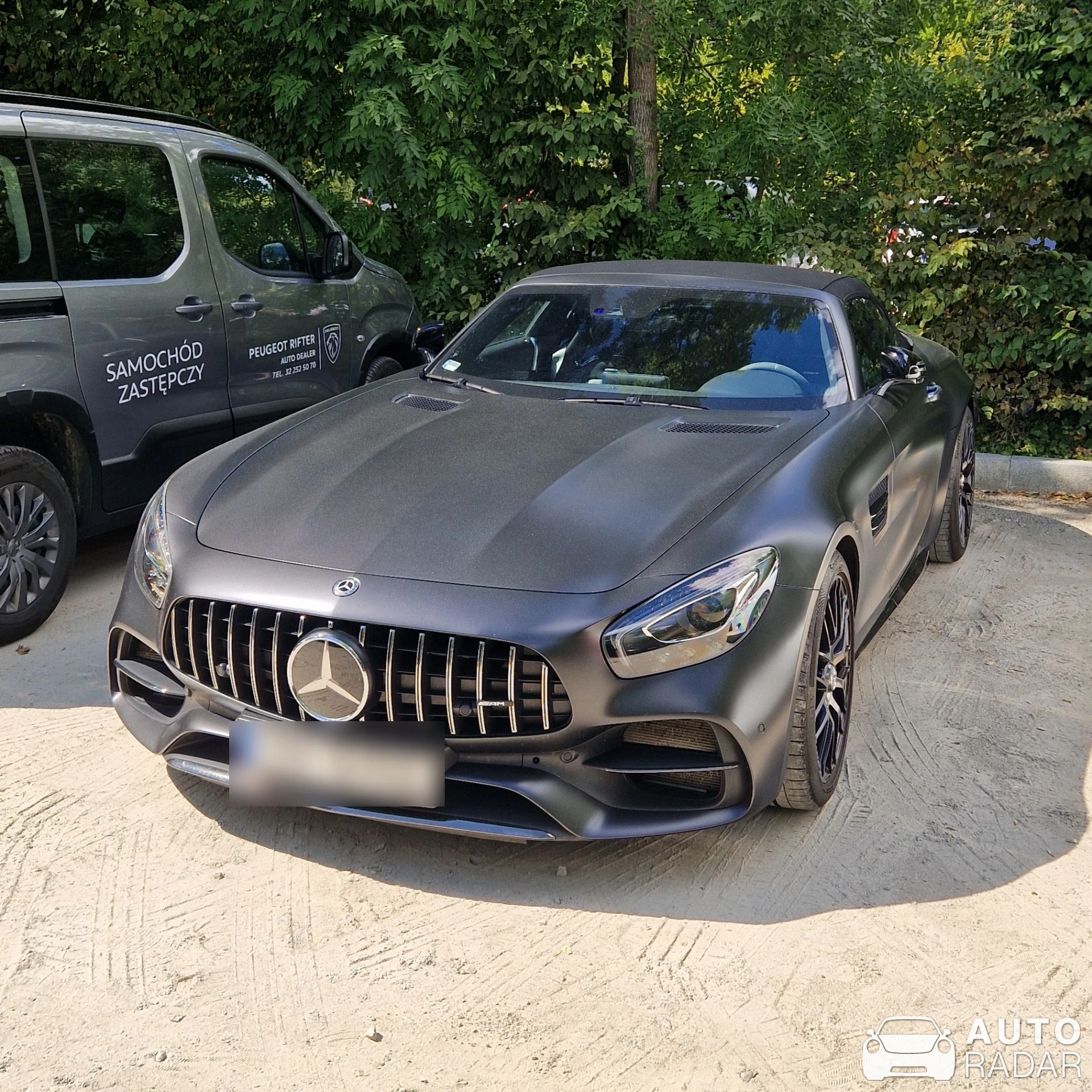 Mercedes-AMG GT C Roadster R190 Edition 50 spotted in Ślęza