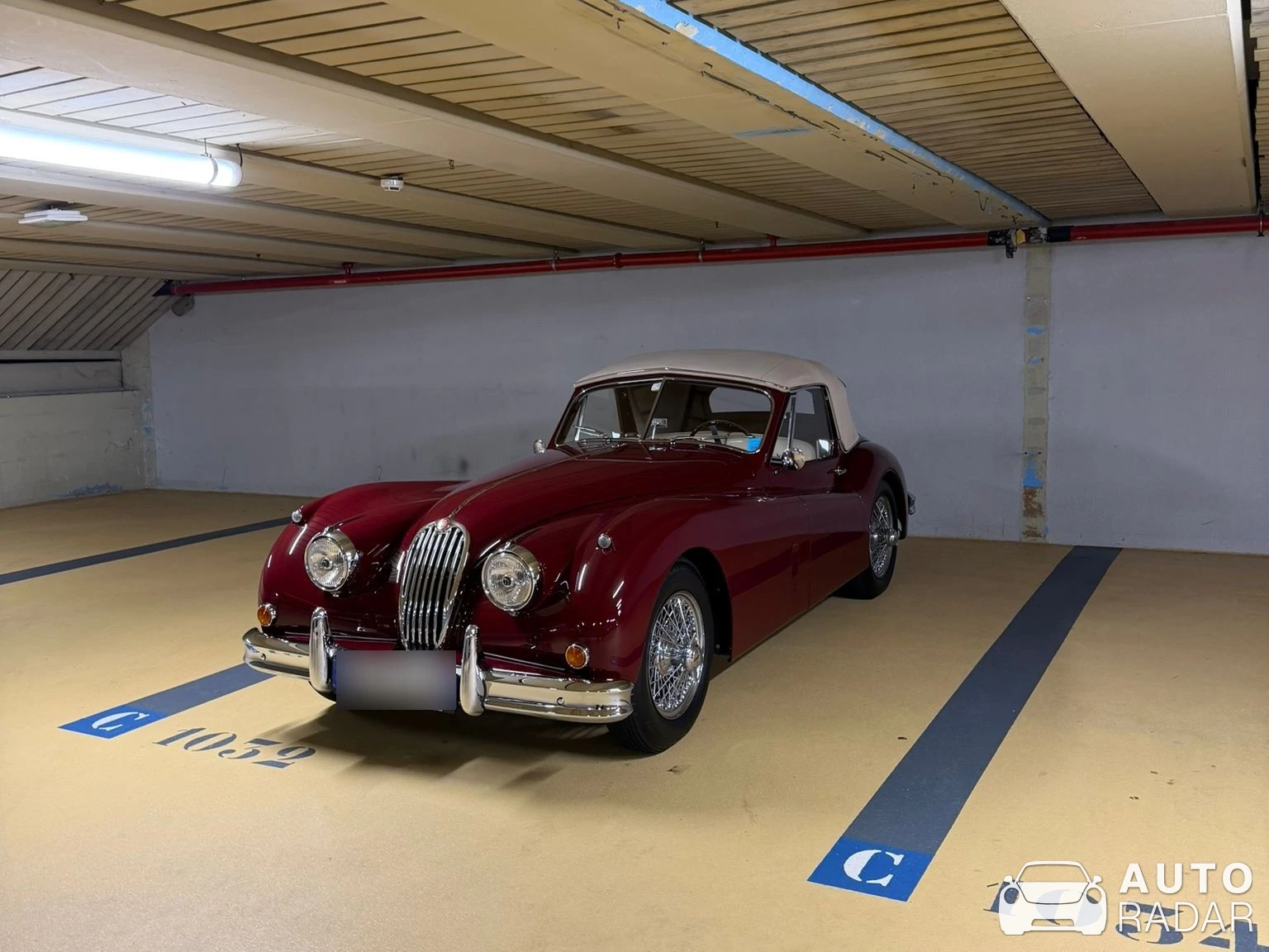Jaguar XK150 spotted in Monaco, Monaco