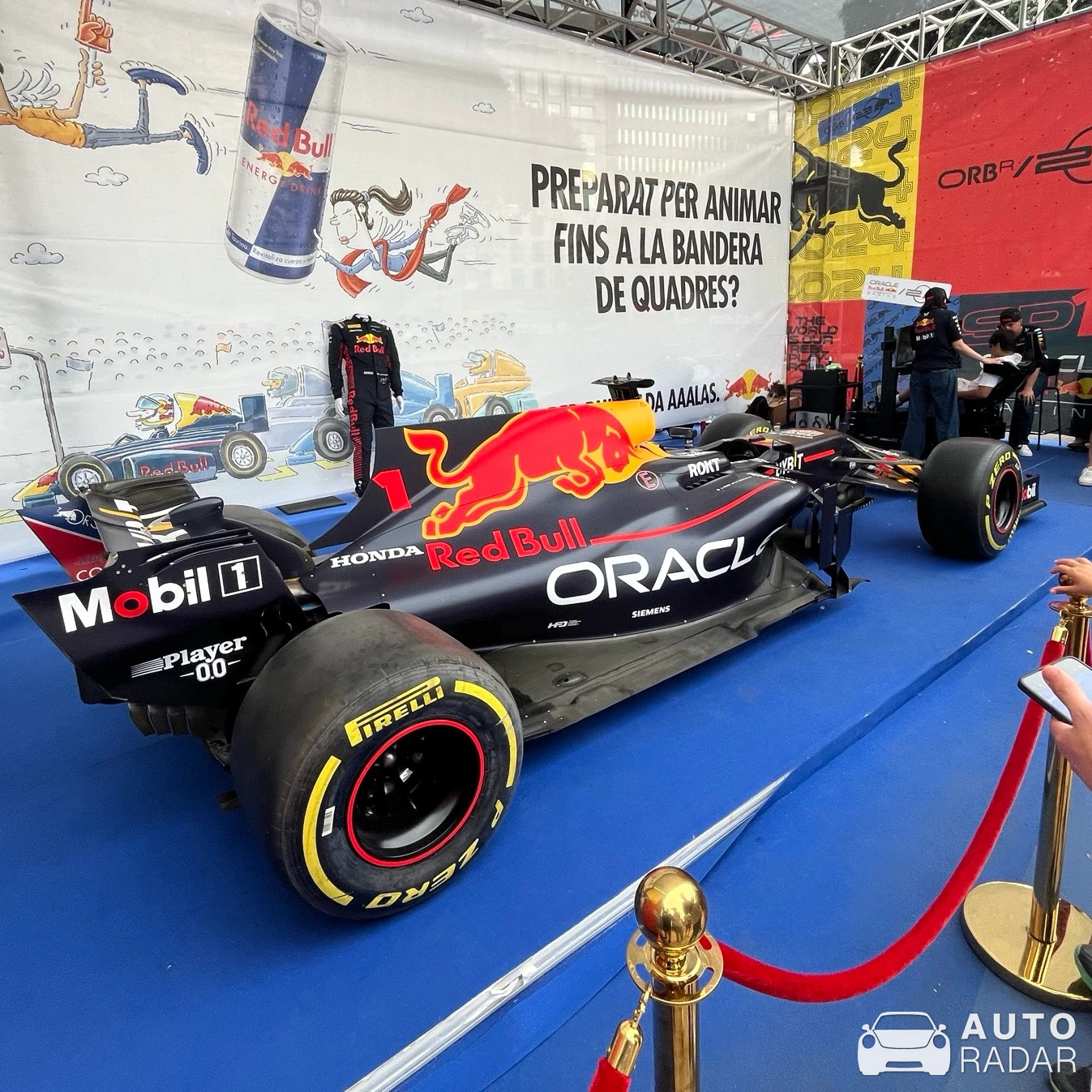 Red Bull Racing RB15 spotted in Barcelona