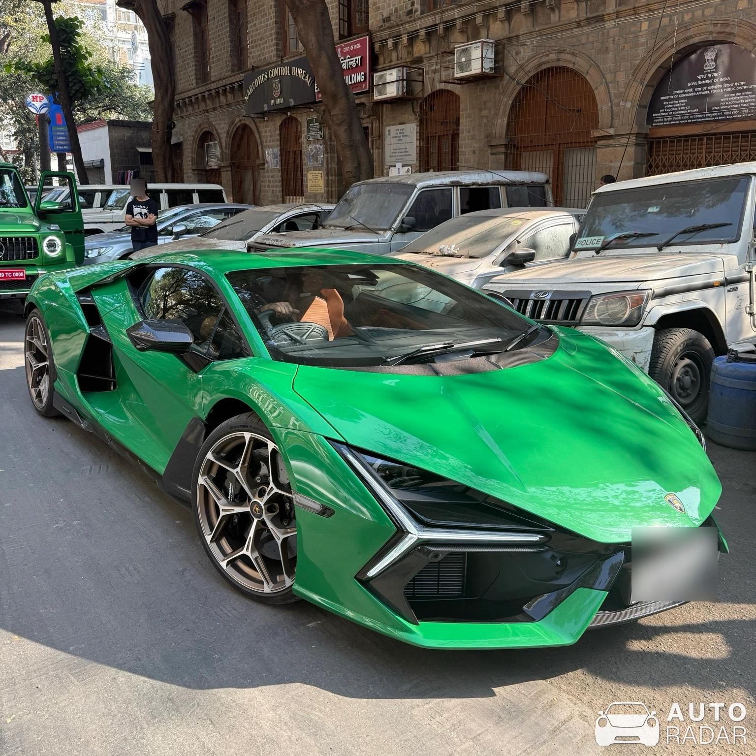 Lamborghini Revuelto spotted in Mumbai, India