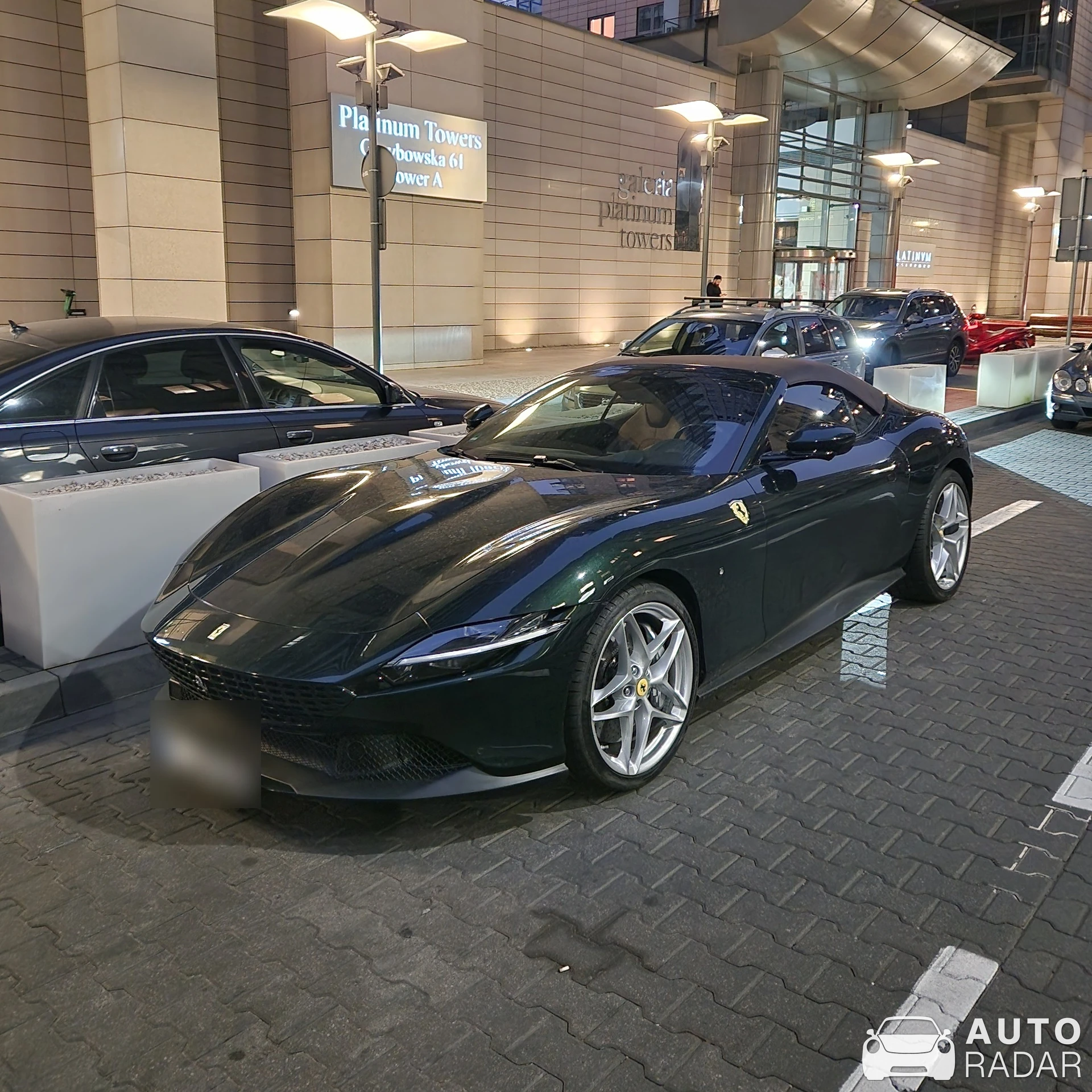 Ferrari Roma Spider spotted in Warszawa, Poland