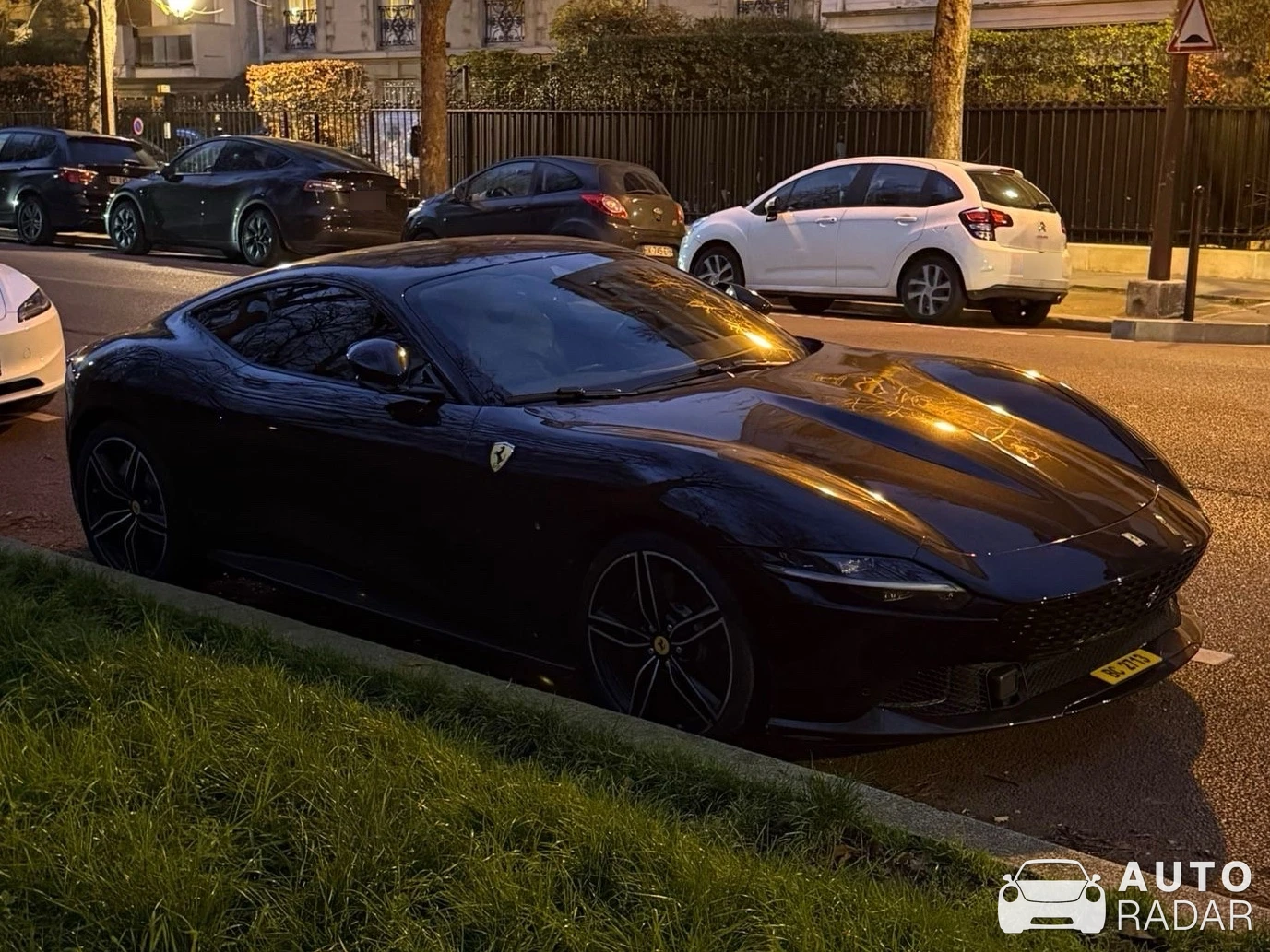 Ferrari Roma spotted in Neuilly-sur-Seine, France
