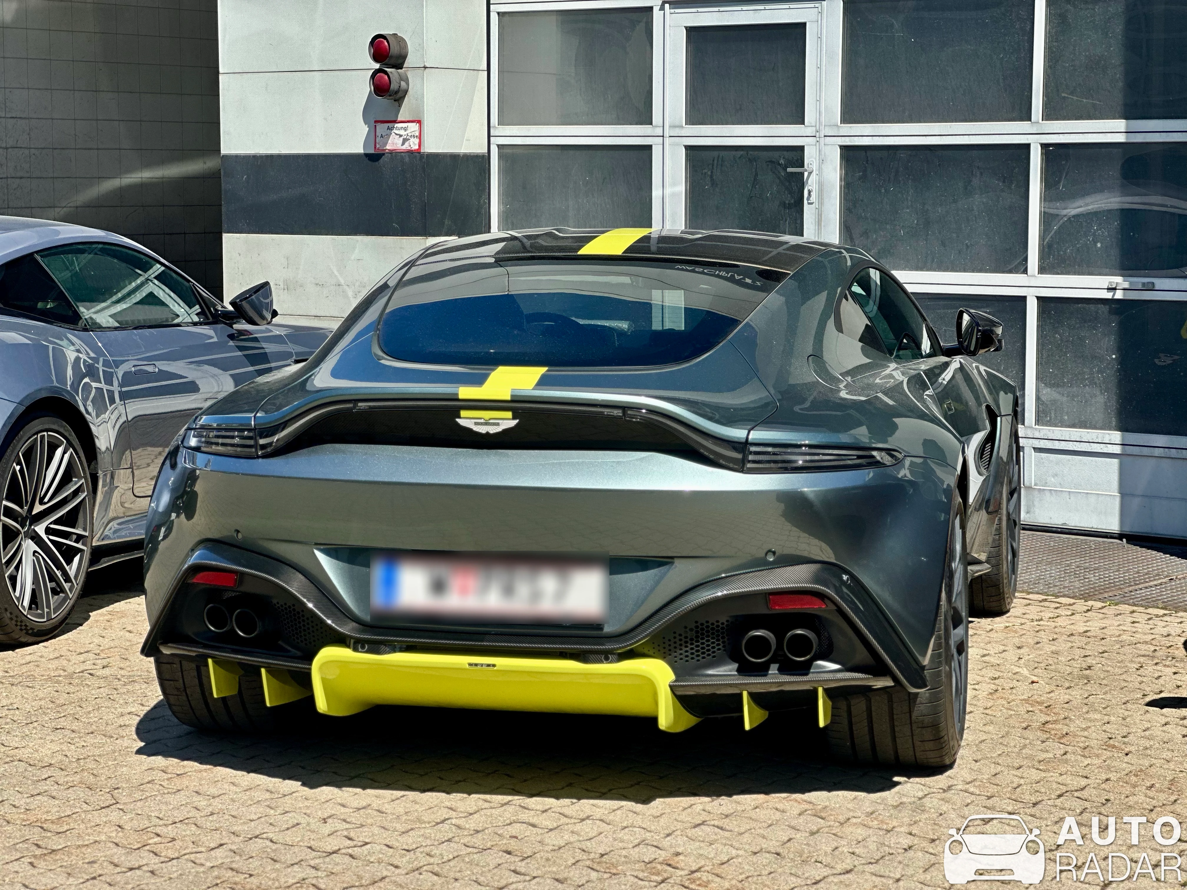 Aston Martin V8 Vantage AMR 59 Le Mans spotted in Wien