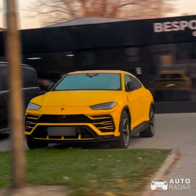 Lamborghini Urus spotted in Bratislava, Slovakia