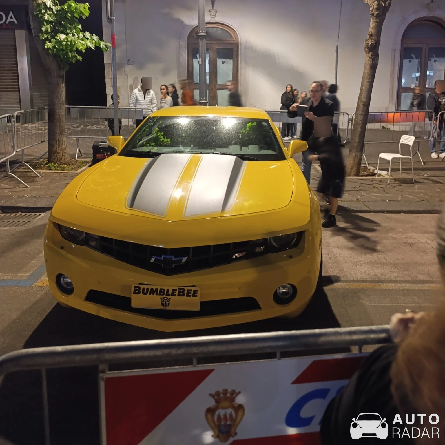 Chevrolet Camaro SS spotted in Campomarino