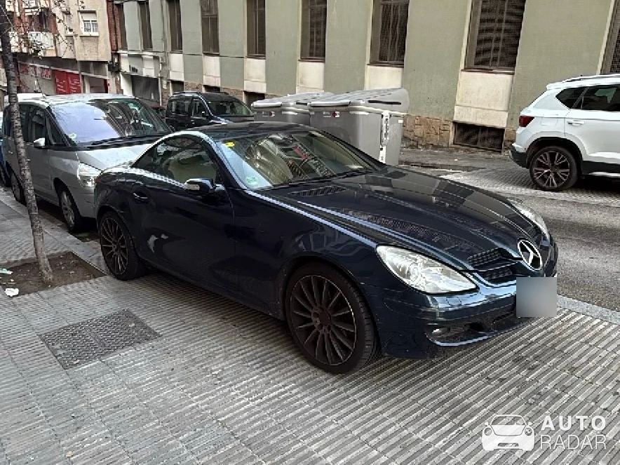 Mercedes-Benz SLK 55 AMG R171 spotted in Barcelona, Spain