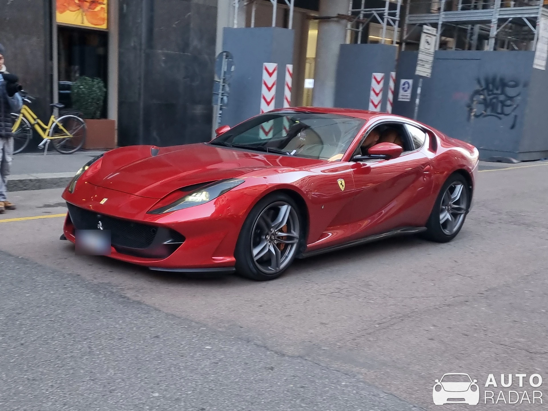 Ferrari 812 Superfast spotted in Milano, Italia